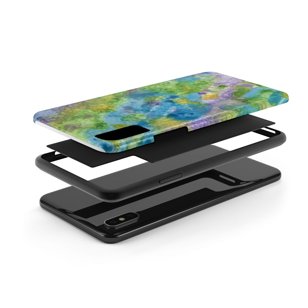 Tough Phone Case - All iPhones and Samsung Galaxys - Exciting Abstract Design #60 Happy Holidays