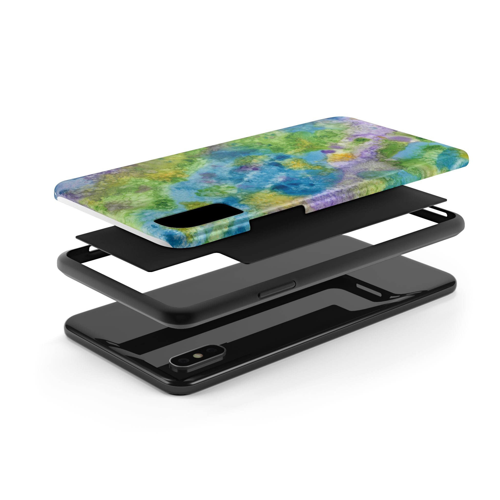 Tough Phone Case - All iPhones and Samsung Galaxys - Exciting Abstract Design #60 Happy Holidays