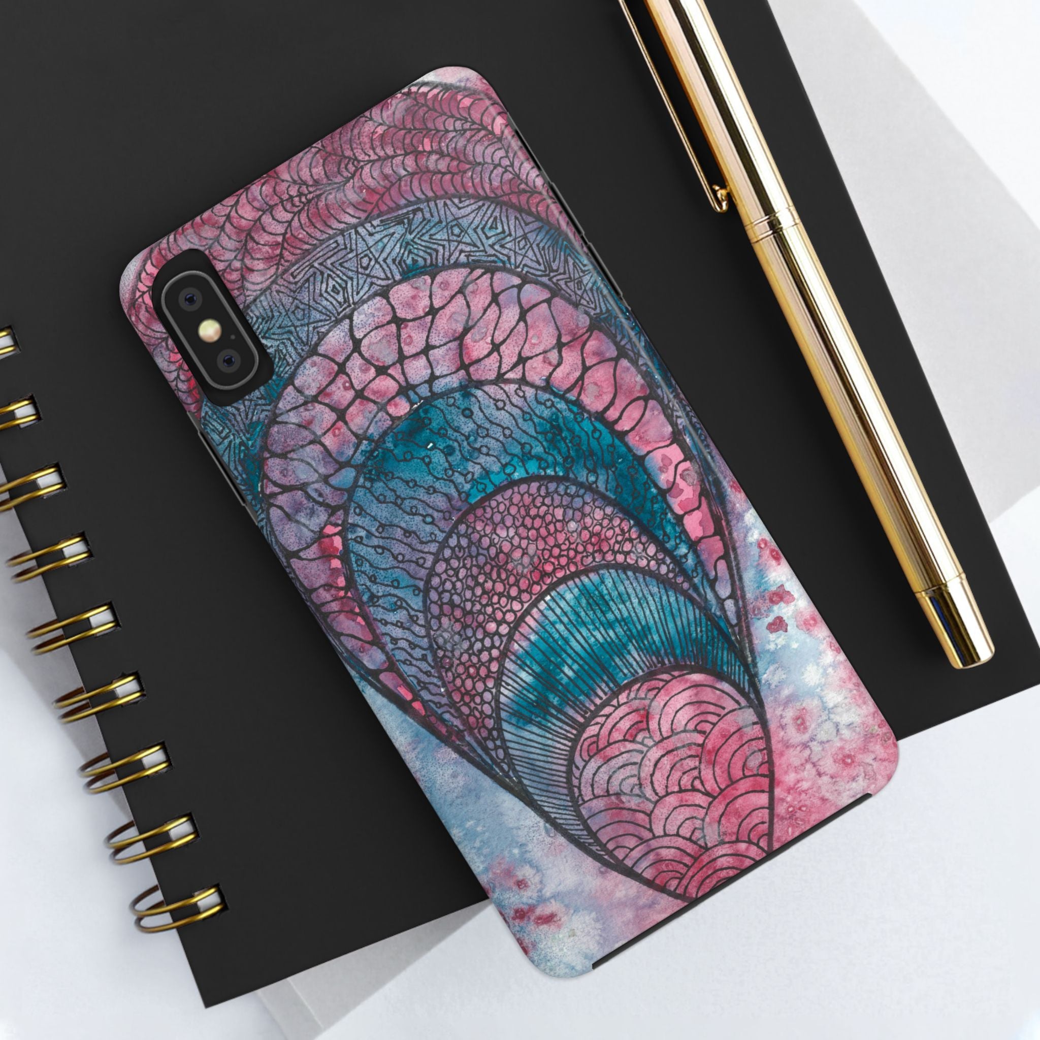 Tough Phone Case - All iPhones and Samsung Galaxys - Exciting Abstract Design #92 The Goddess Lives