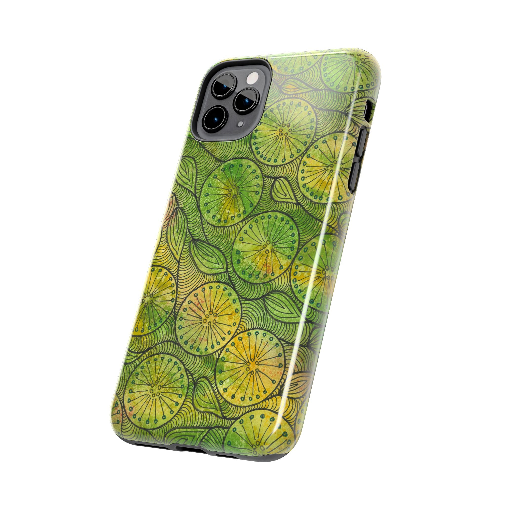 Tough Phone Case - All iPhones and Samsung Galaxys - Exciting Abstract Design #63 Margarita Mondays