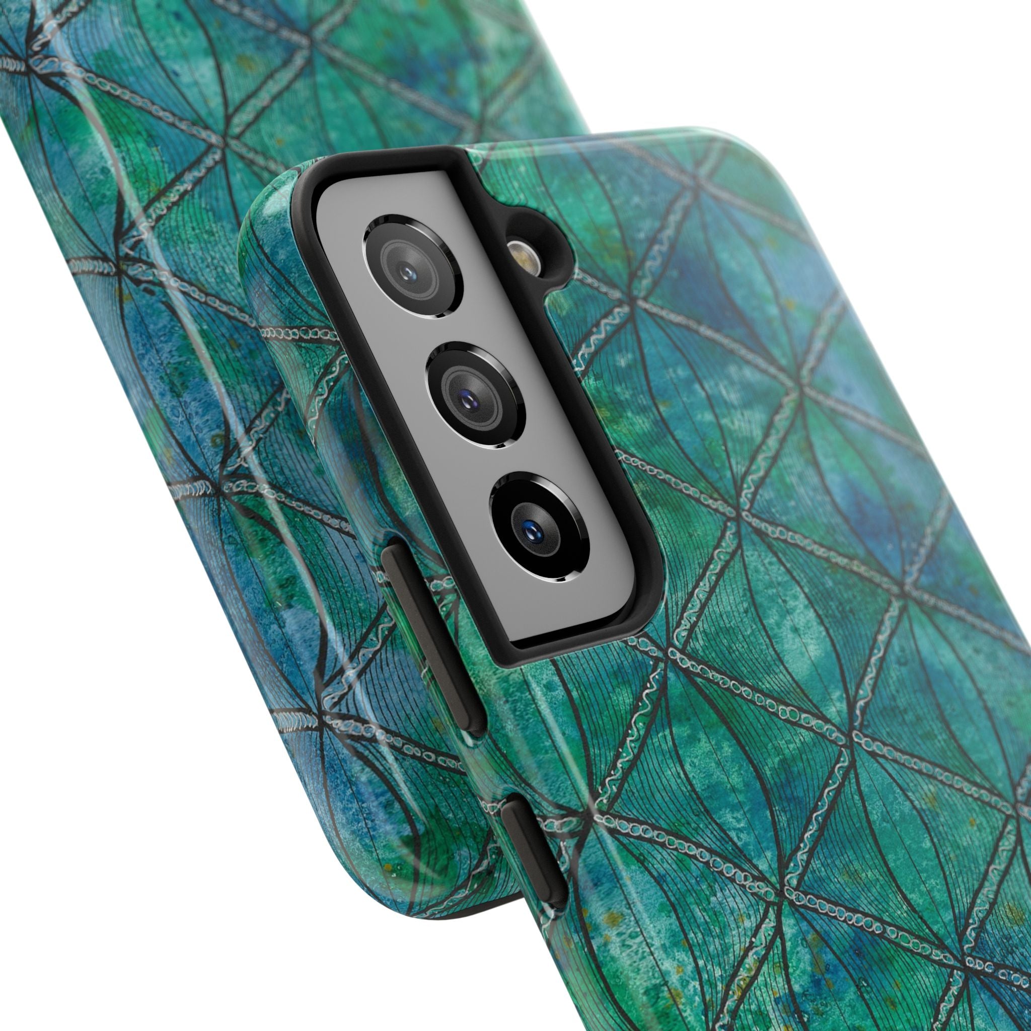 Tough Phone Case - All iPhones and Samsung Galaxys - Exciting Abstract Design #58 How's the Serenity