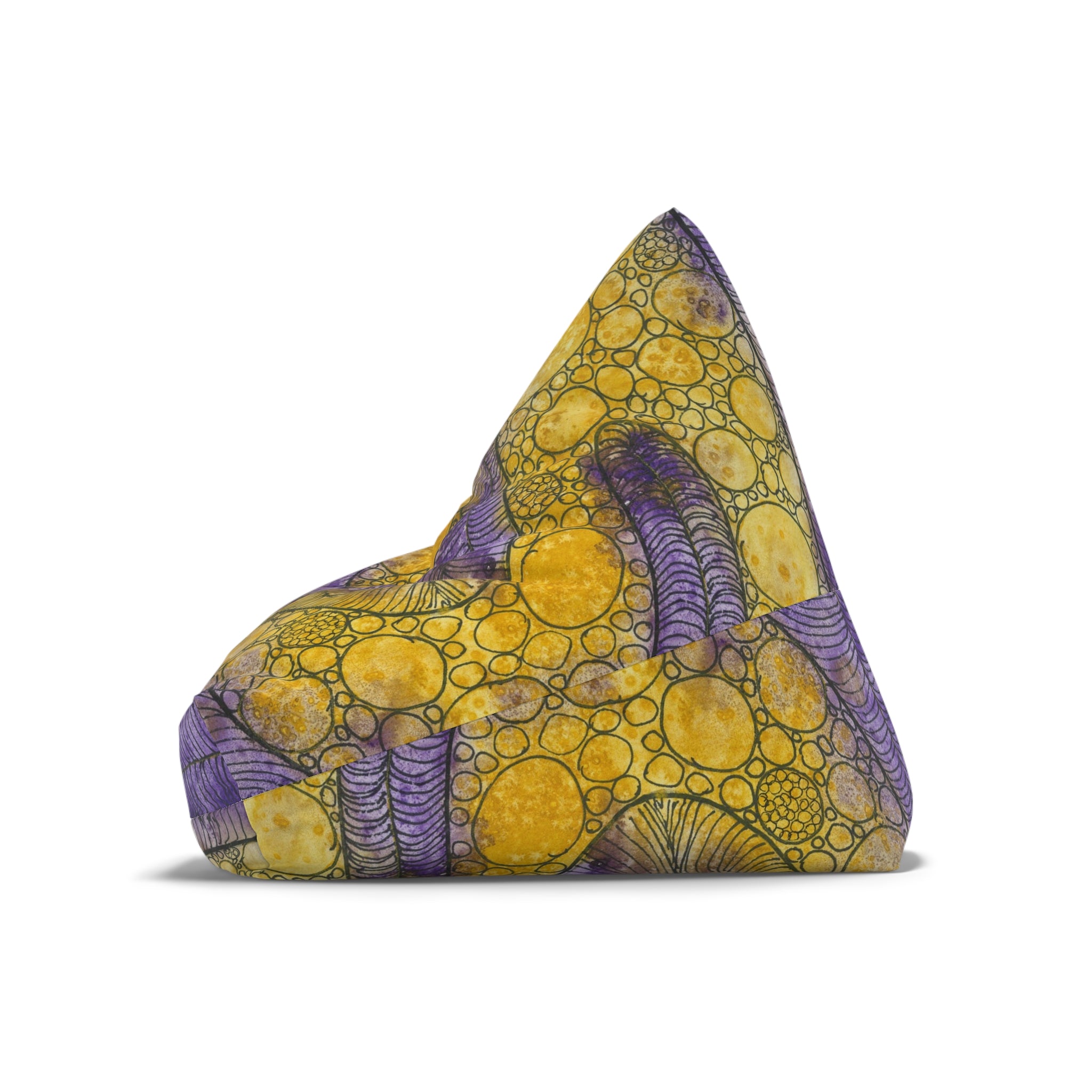 Bean Bag Chair Covers For Indoor & Outdoor - 2 Sizes - Exciting Abstract Design #64 Is Now A Good Time?