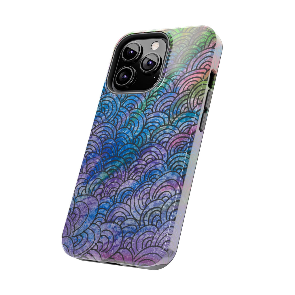Tough Phone Case - All iPhones and Samsung Galaxys - Exciting Abstract Design #84 Ah! The Past