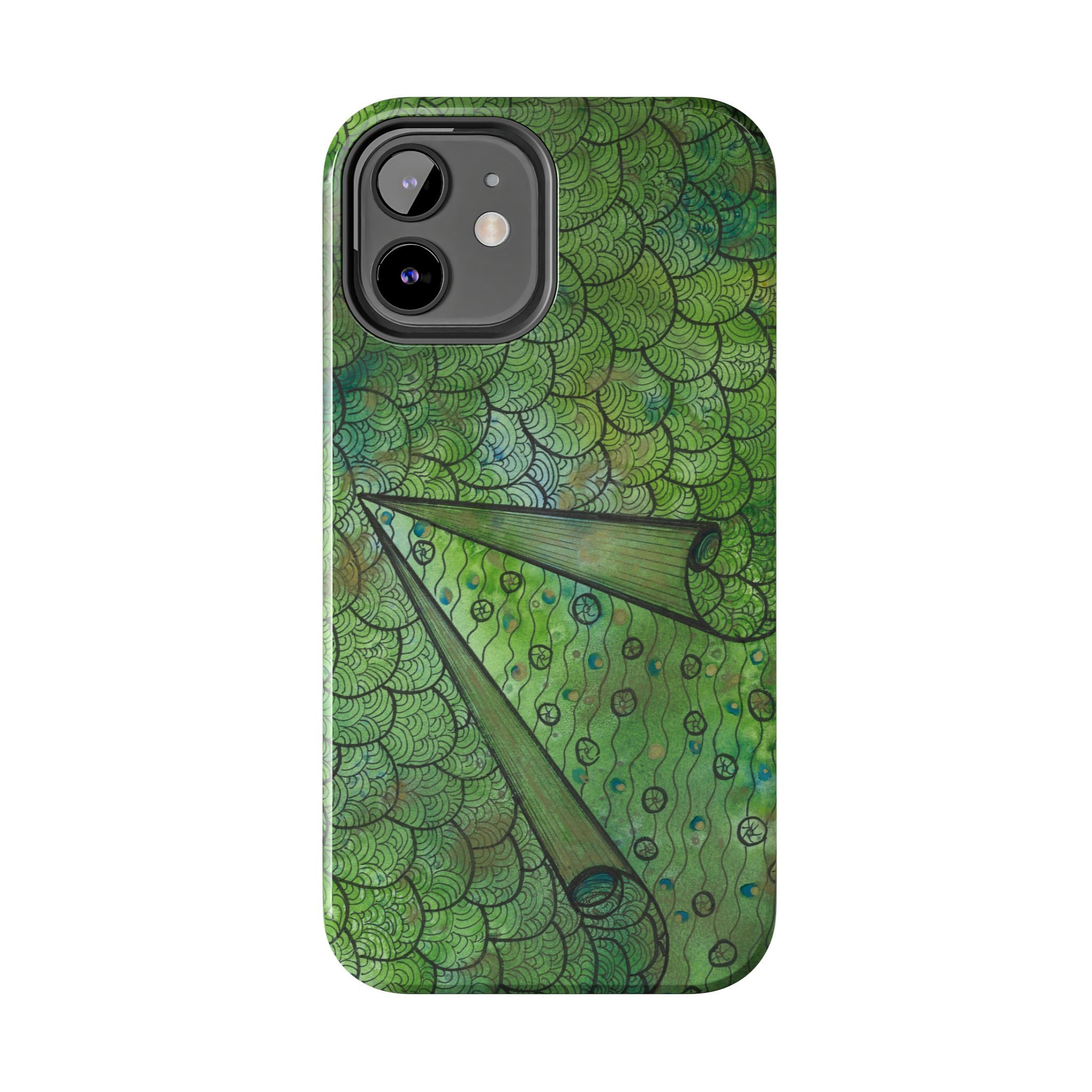 Tough Phone Case - All iPhones and Samsung Galaxys - Exciting Abstract Design #69 New Horizons