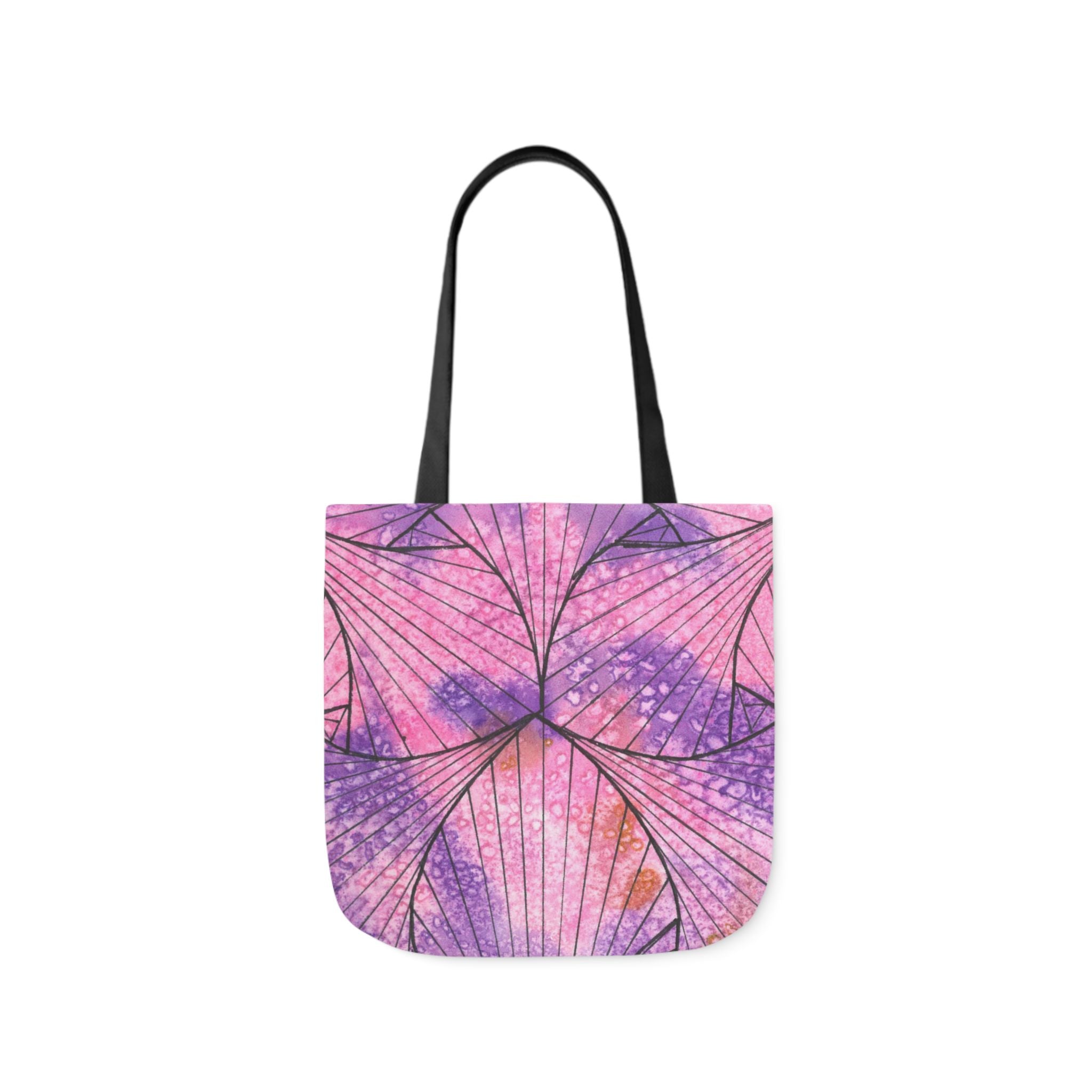 Canvas Tote Bags, Colourful Abstract Designs, 5-Color Straps, 3 Sizes.  For Family and friends or a Special Gift #34 There's Always Hope