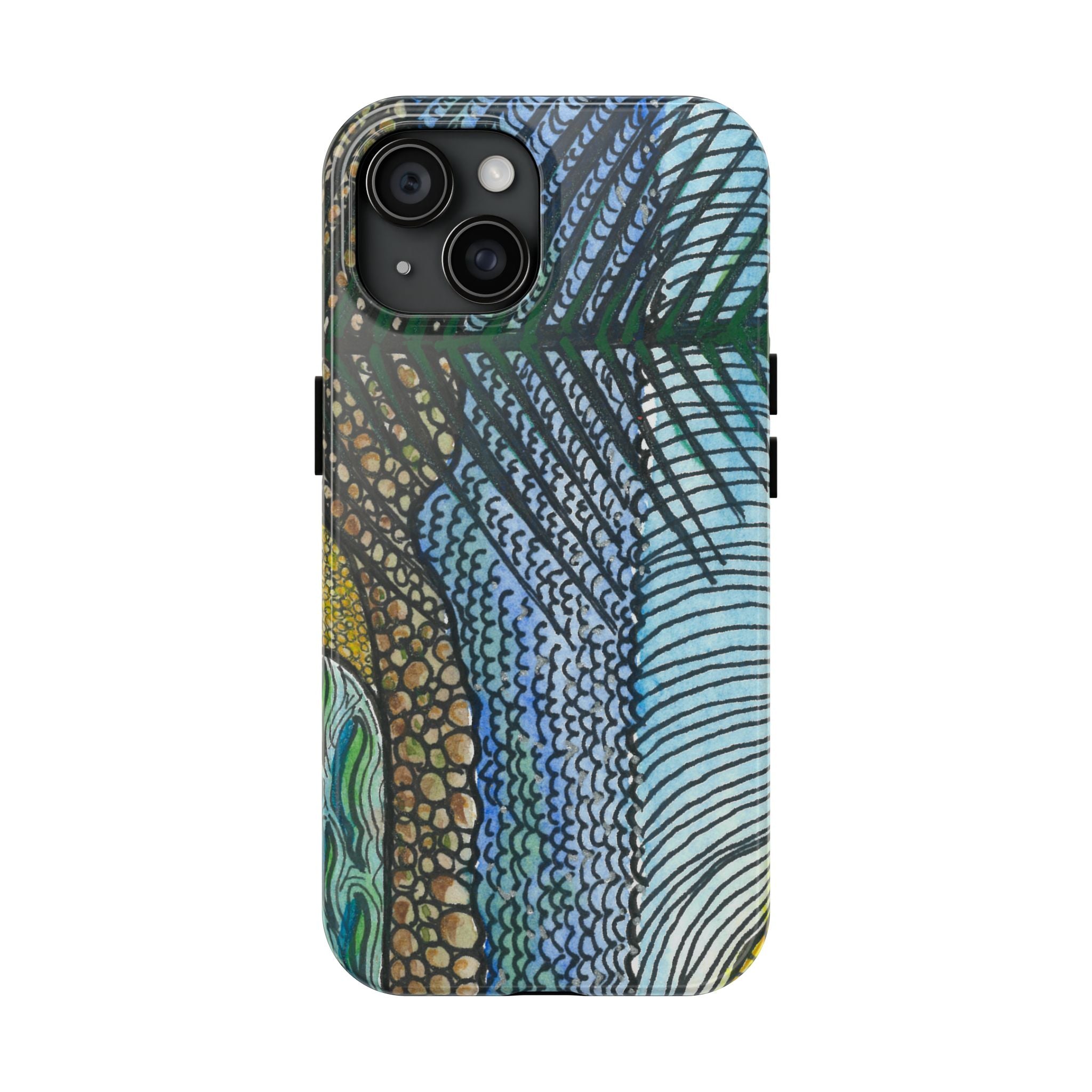 Tough Phone Case - All iPhones and Samsung Galaxys - Exciting Abstract Design #47 Cottesloe