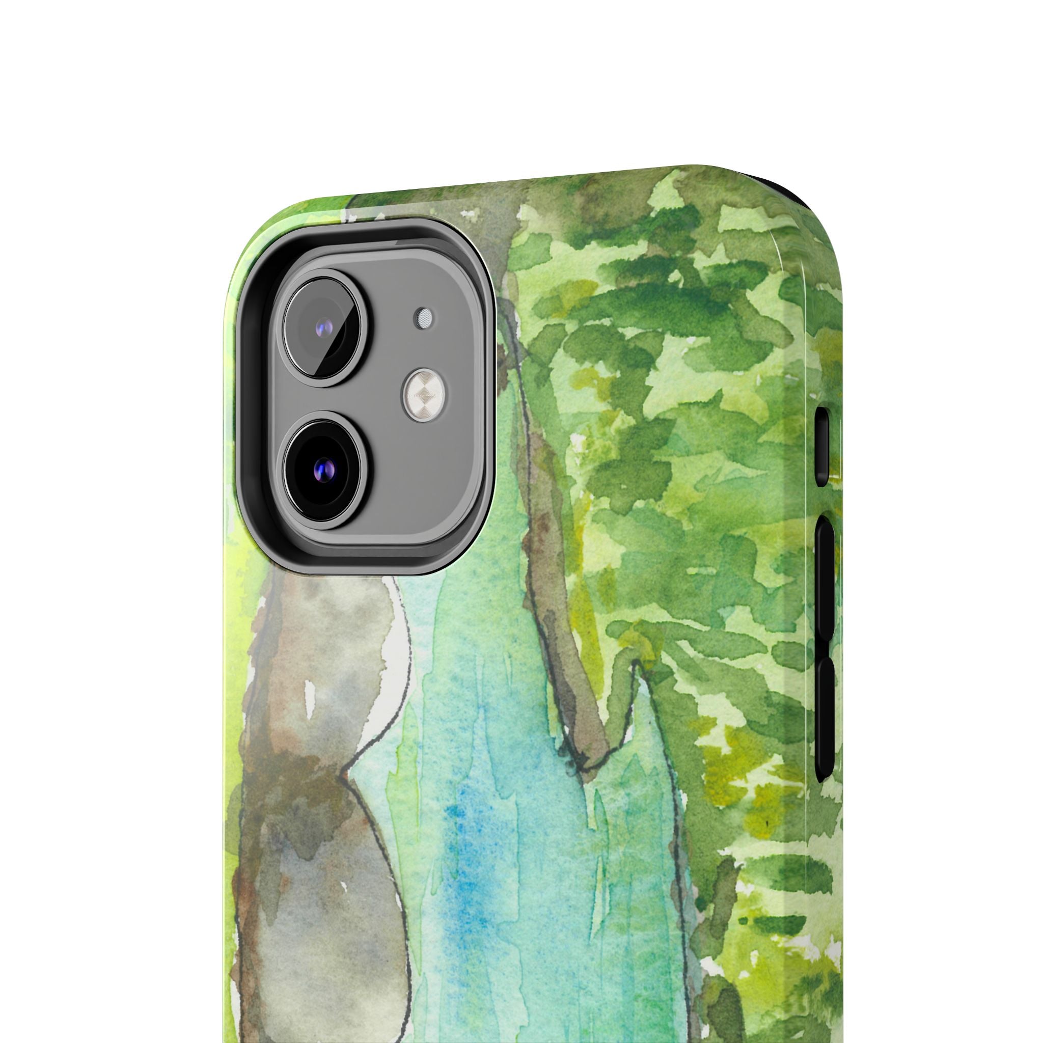 Tough Phone Case - All iPhones and Samsung Galaxys - Exciting Abstract Design #88 Tara River - Montenegro