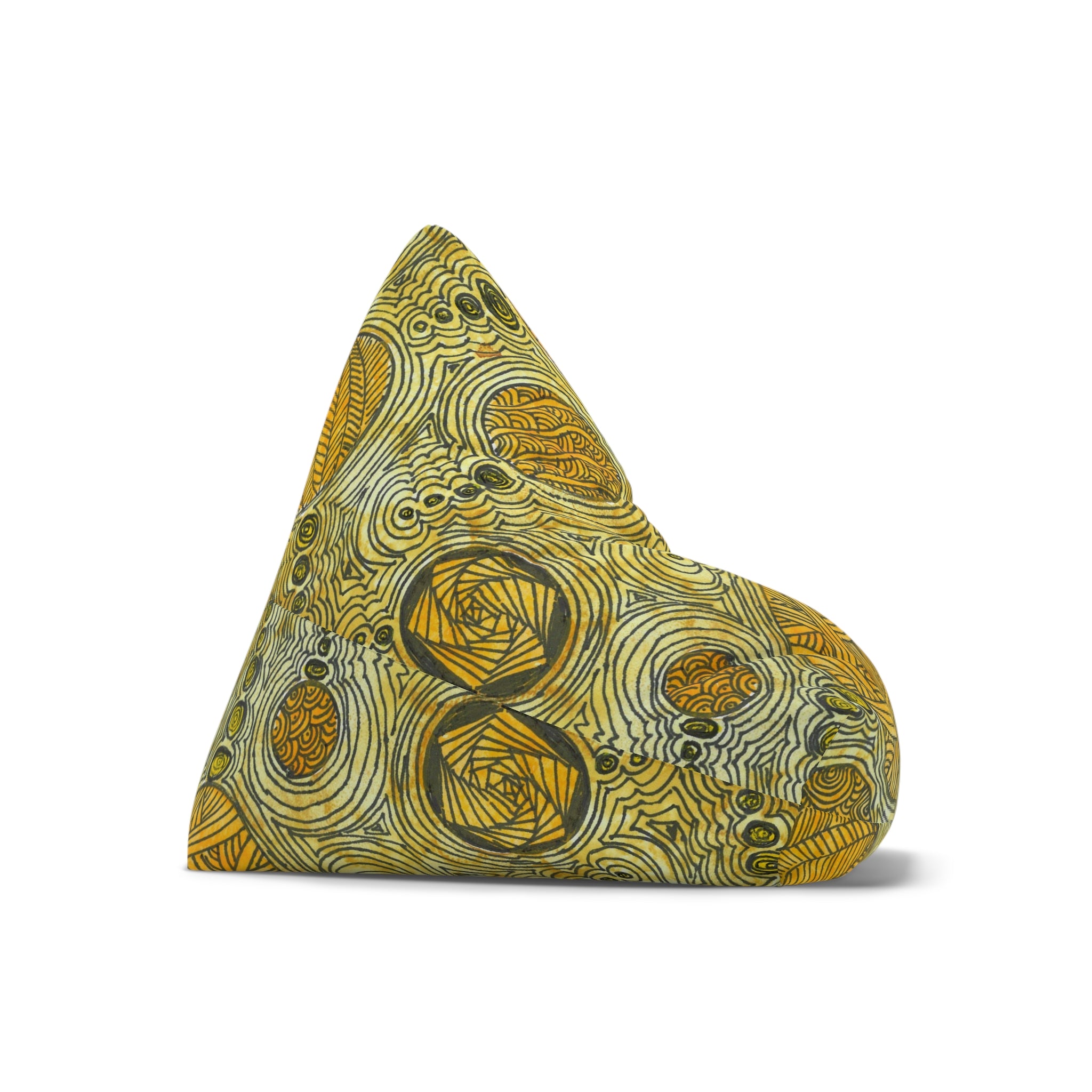 Bean Bag Chair Covers For Indoor & Outdoor - 2 Sizes - Exciting Abstract Design #38 The Conversationalist