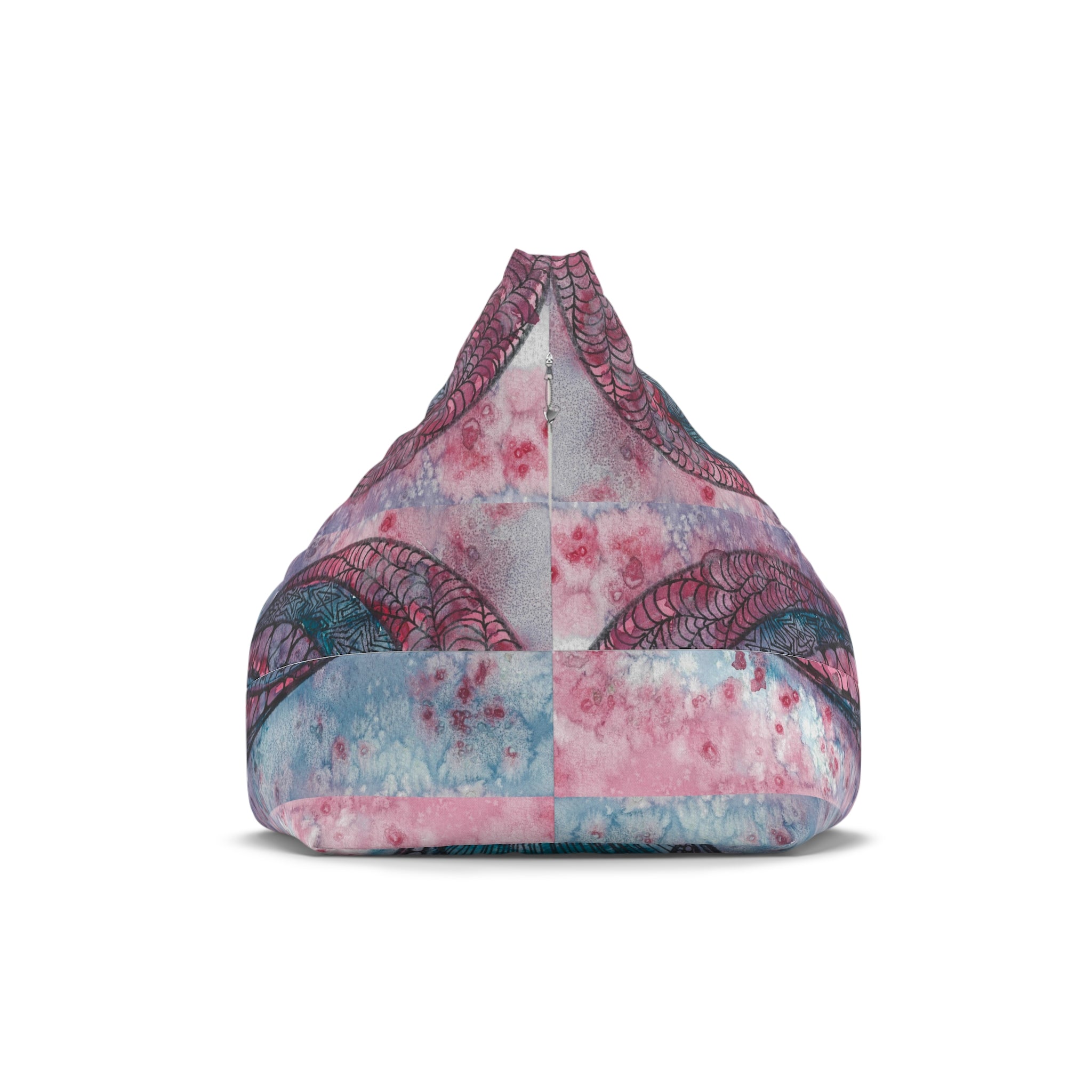 Bean Bag Chair Covers For Indoor & Outdoor - 2 Sizes - Exciting Abstract Design #92 The Goddess Lives