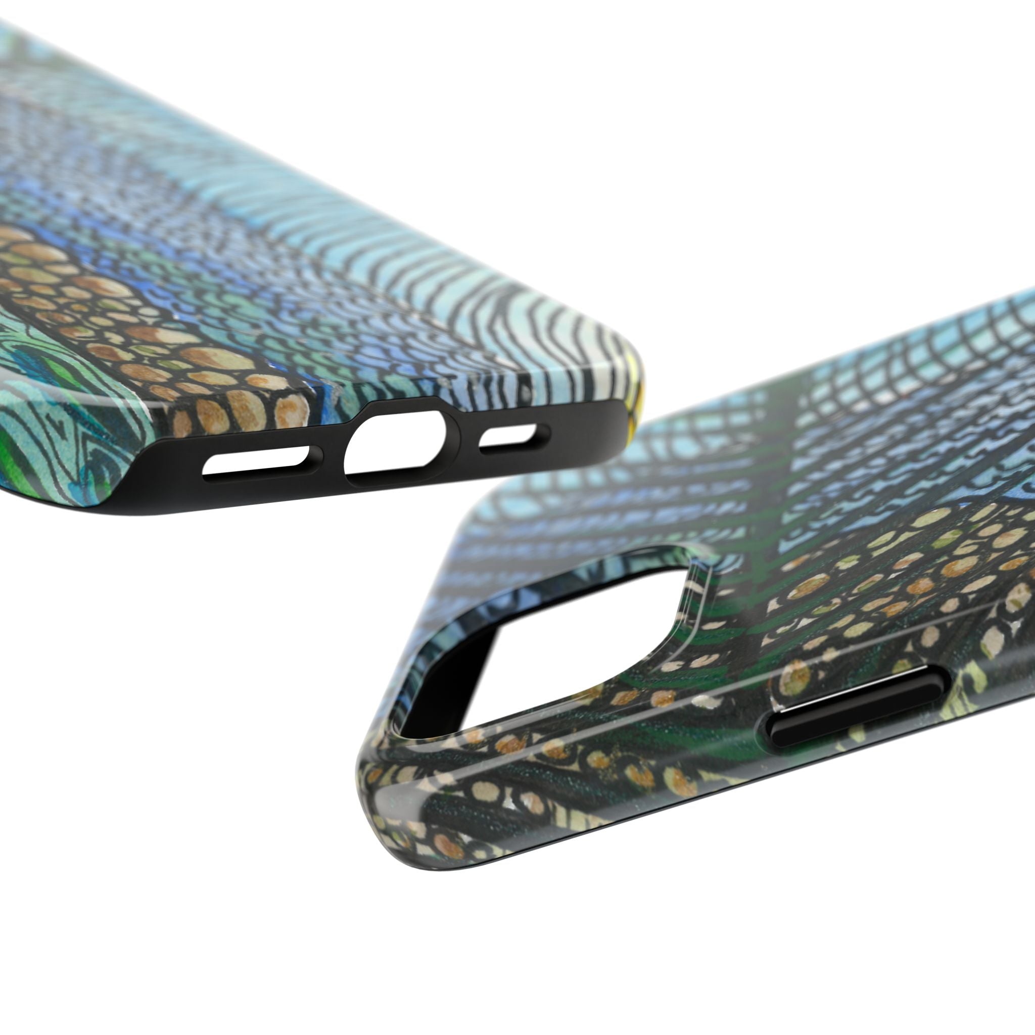 Tough Phone Case - All iPhones and Samsung Galaxys - Exciting Abstract Design #47 Cottesloe