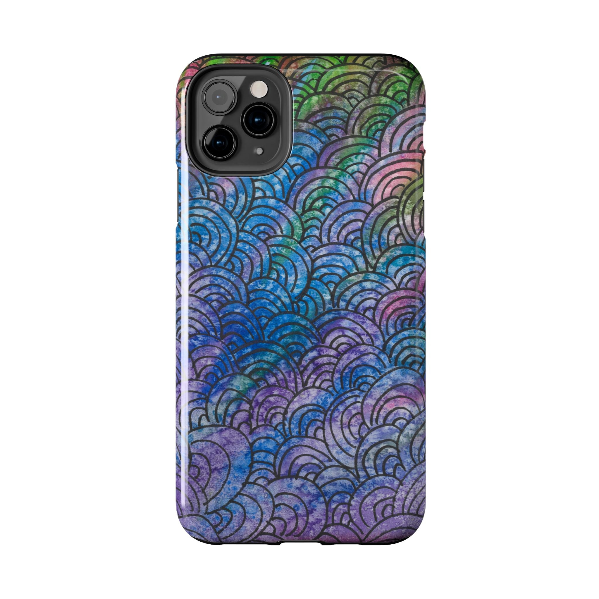 Tough Phone Case - All iPhones and Samsung Galaxys - Exciting Abstract Design #84 Ah! The Past