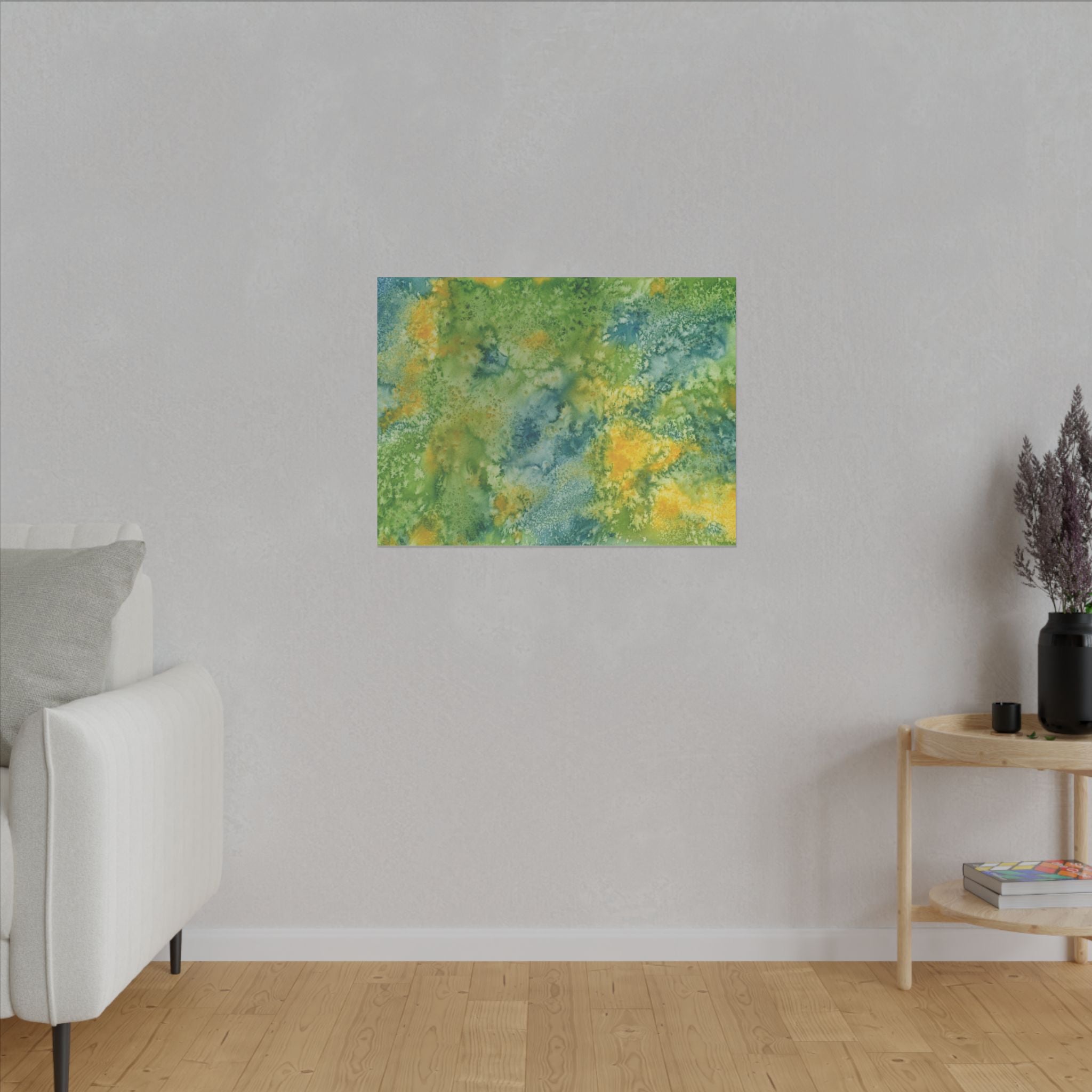 Large Colourful Wall Art, Canvas Prints, For Office, Bedroom or Living Room, or Special Gift #52 View From Above