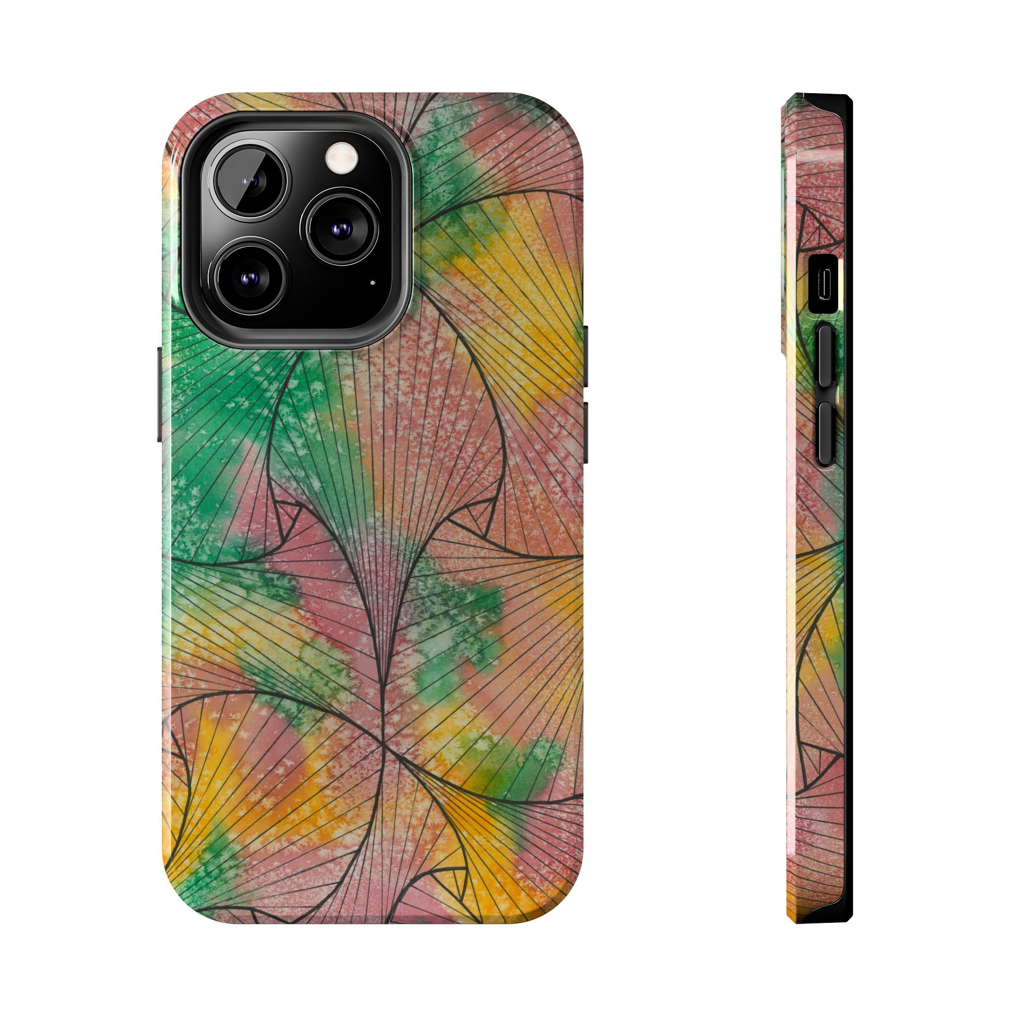 Tough Phone Case - All iPhones and Samsung Galaxys - Exciting Abstract Design #49 Health Well Being