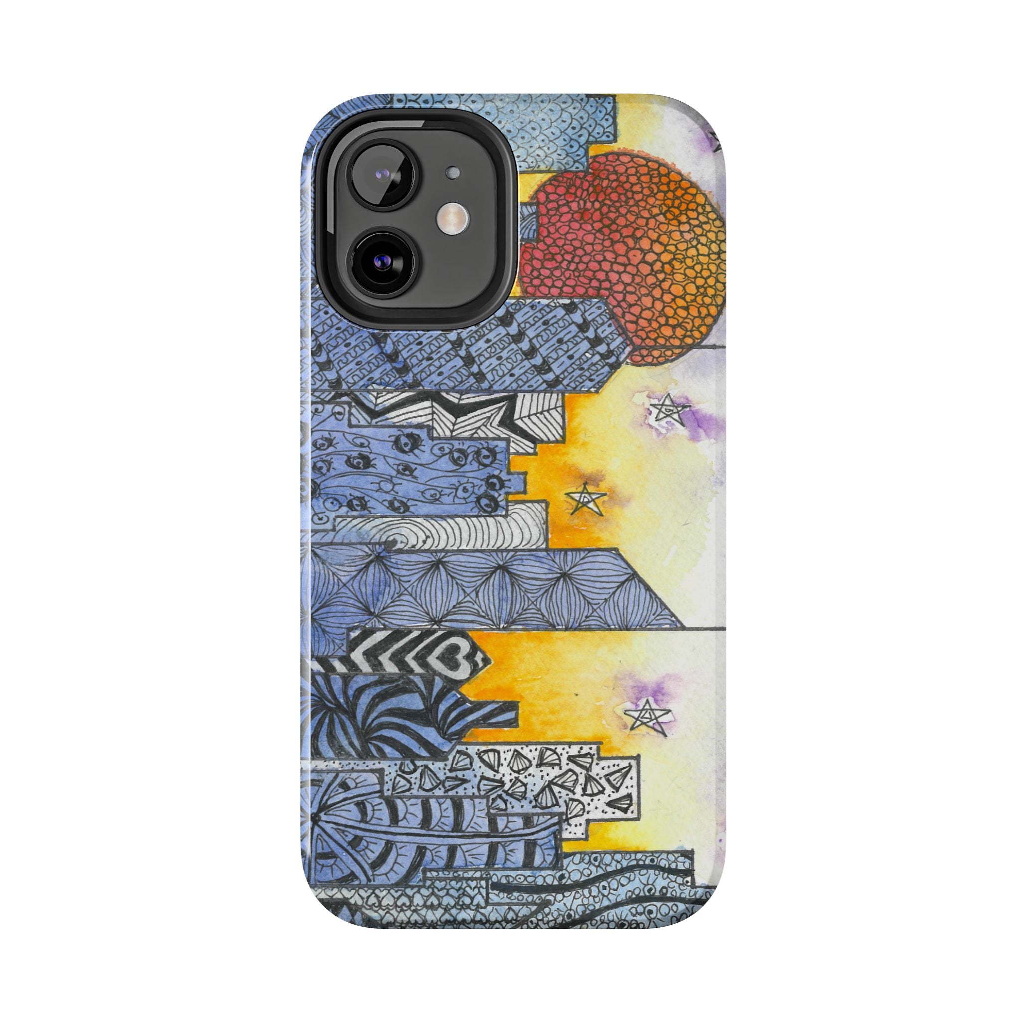 Tough Phone Case - All iPhones and Samsung Galaxys - Exciting Abstract Design #5 In The Shadows
