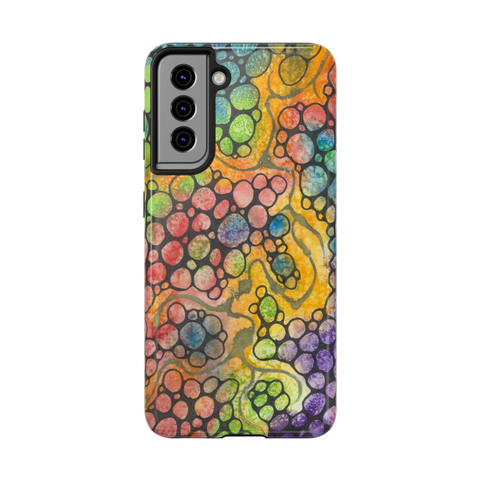Tough Phone Case - All iPhones and Samsung Galaxys - Exciting Abstract Design #77 River Of Dreams