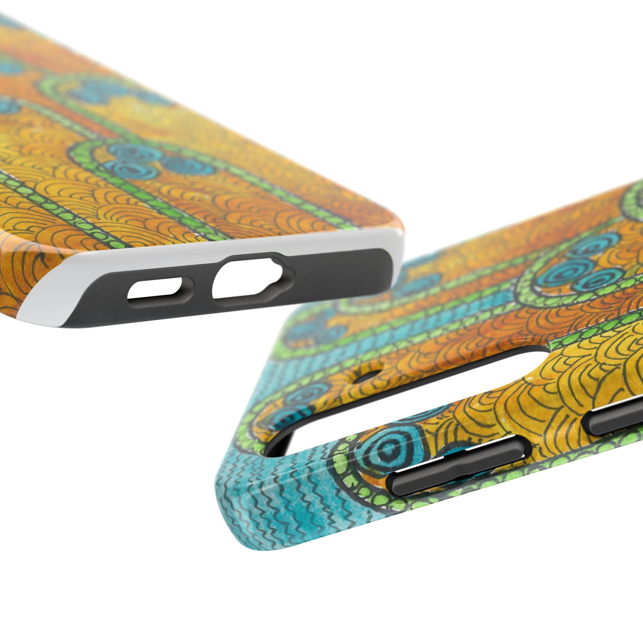 Tough Phone Case - All iPhones and Samsung Galaxys - Exciting Abstract Design #87 Belgrade Impressions - Serbia