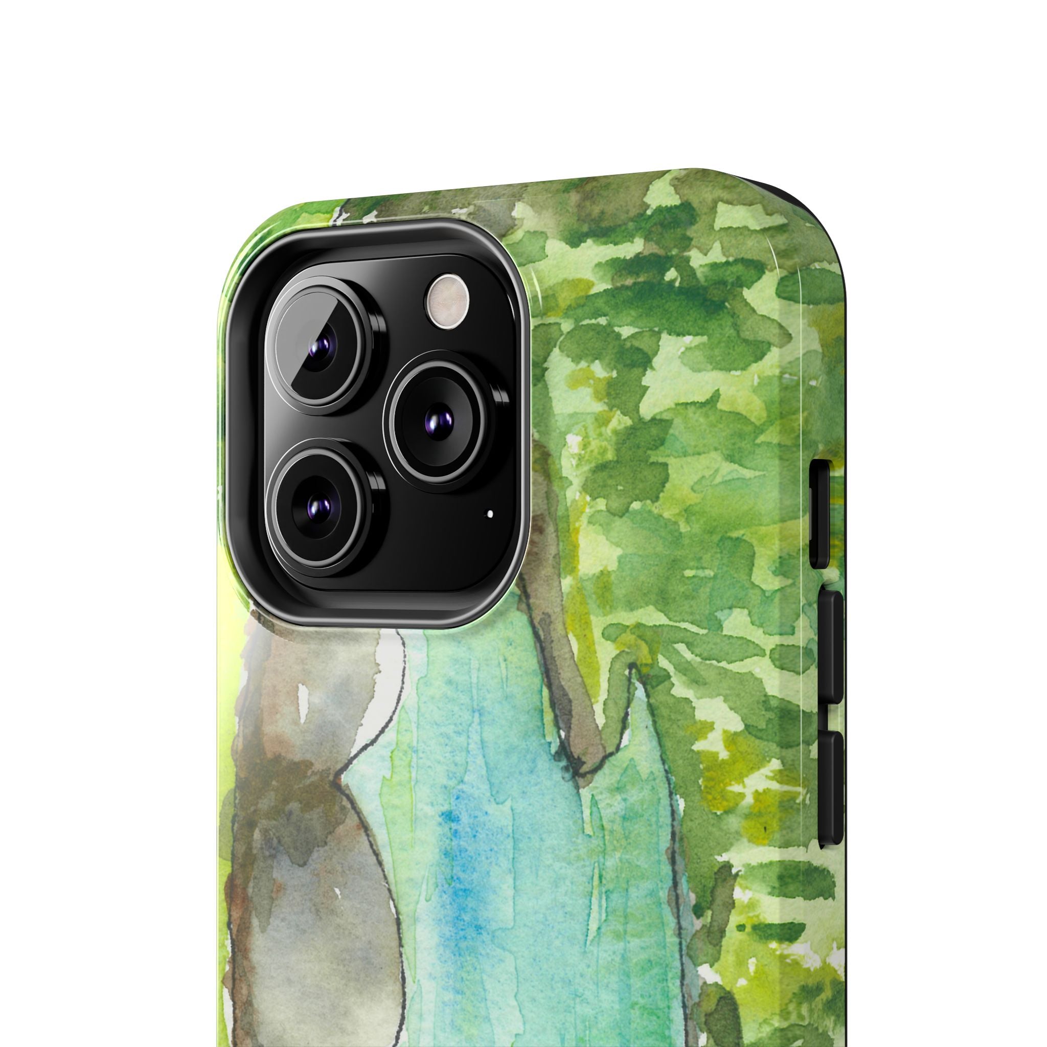 Tough Phone Case - All iPhones and Samsung Galaxys - Exciting Abstract Design #88 Tara River - Montenegro