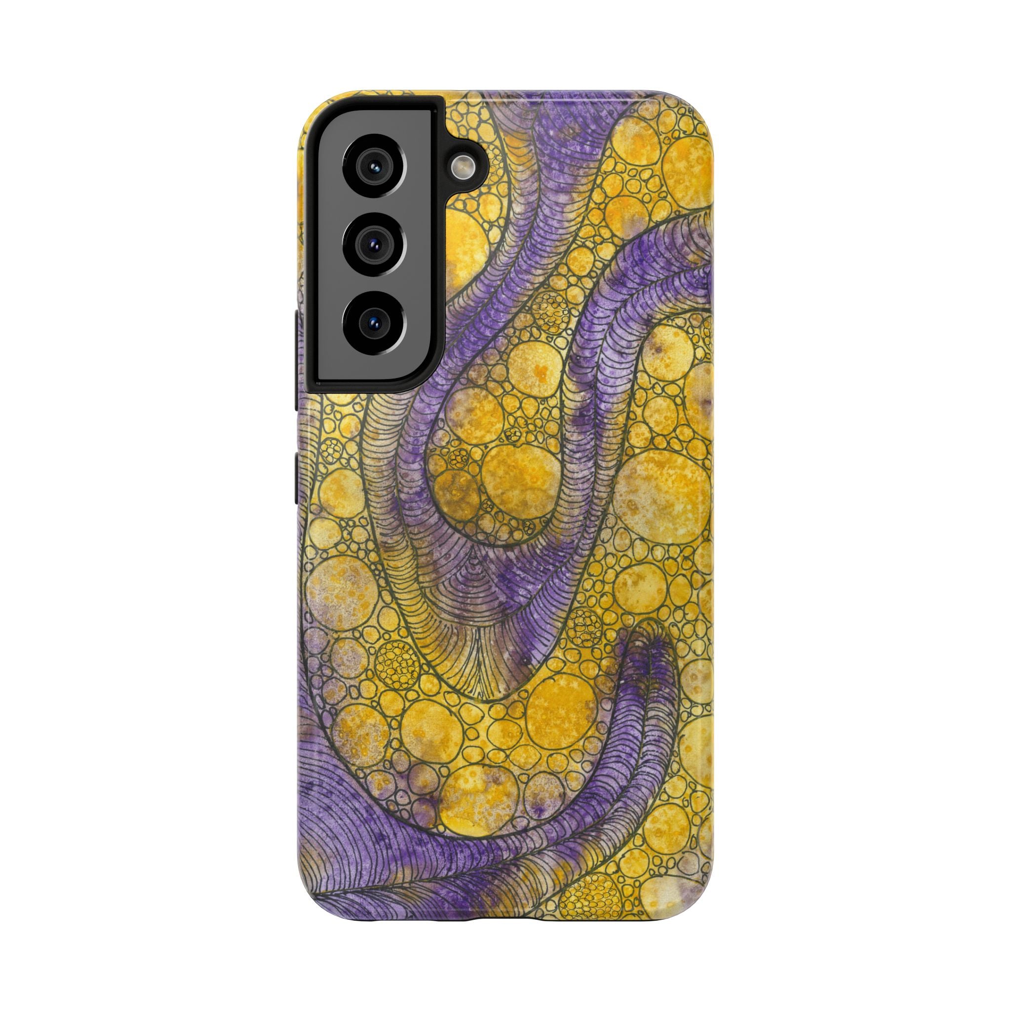 Tough Phone Case - All iPhones and Samsung Galaxys - Exciting Abstract Design #64 Is Now A Good Time?