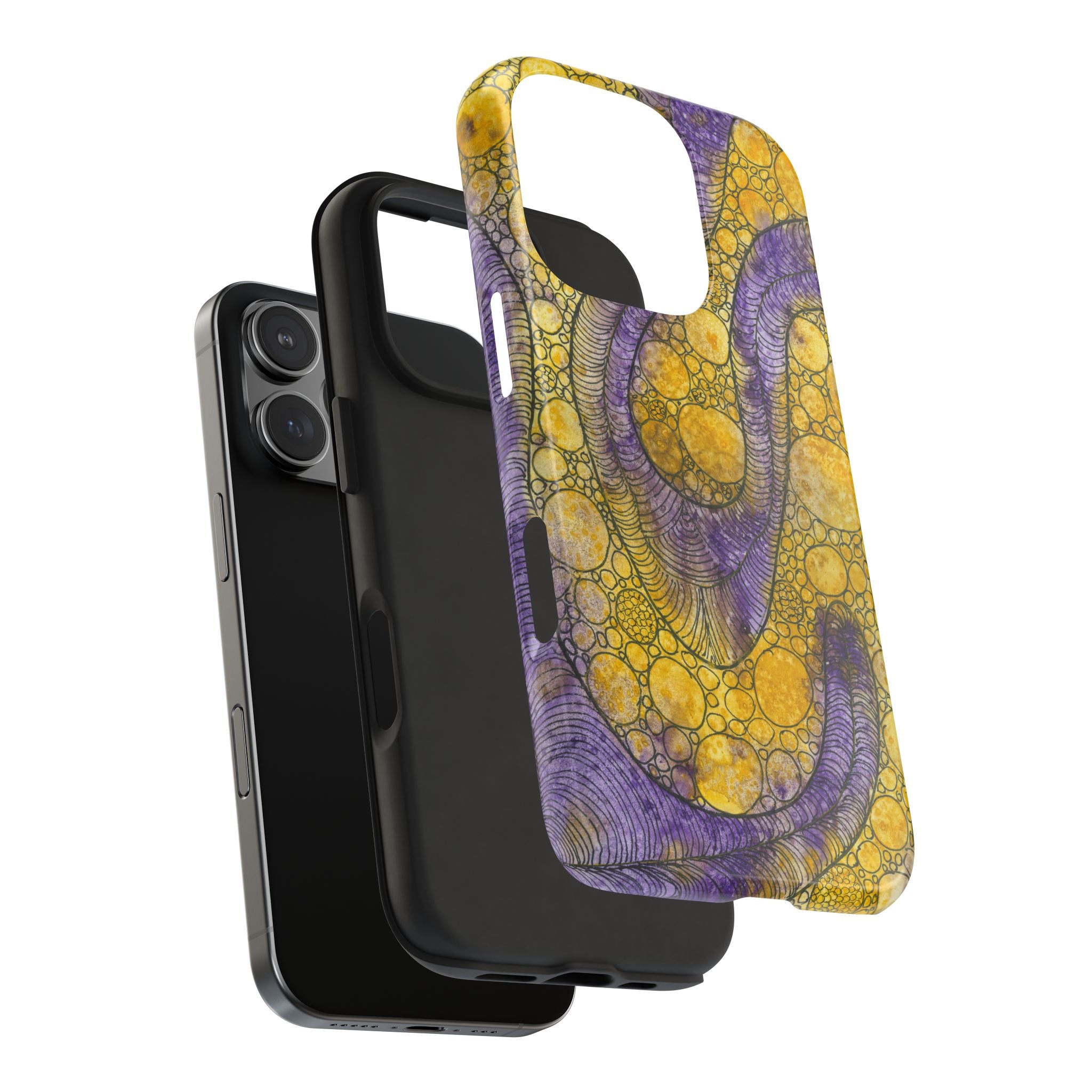 Tough Phone Case - All iPhones and Samsung Galaxys - Exciting Abstract Design #64 Is Now A Good Time?