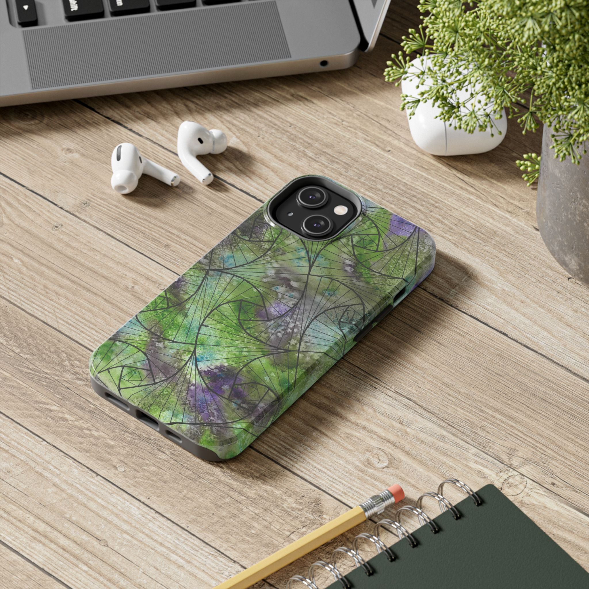 Tough Phone Case - All iPhones and Samsung Galaxys - Exciting Abstract Design #55 Of Course I'm Sure!