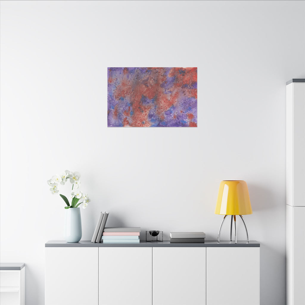 Large Colourful Wall Art, Canvas Prints, For Office, Bedroom or Living Room, or Special Gift #51 In The Beginning