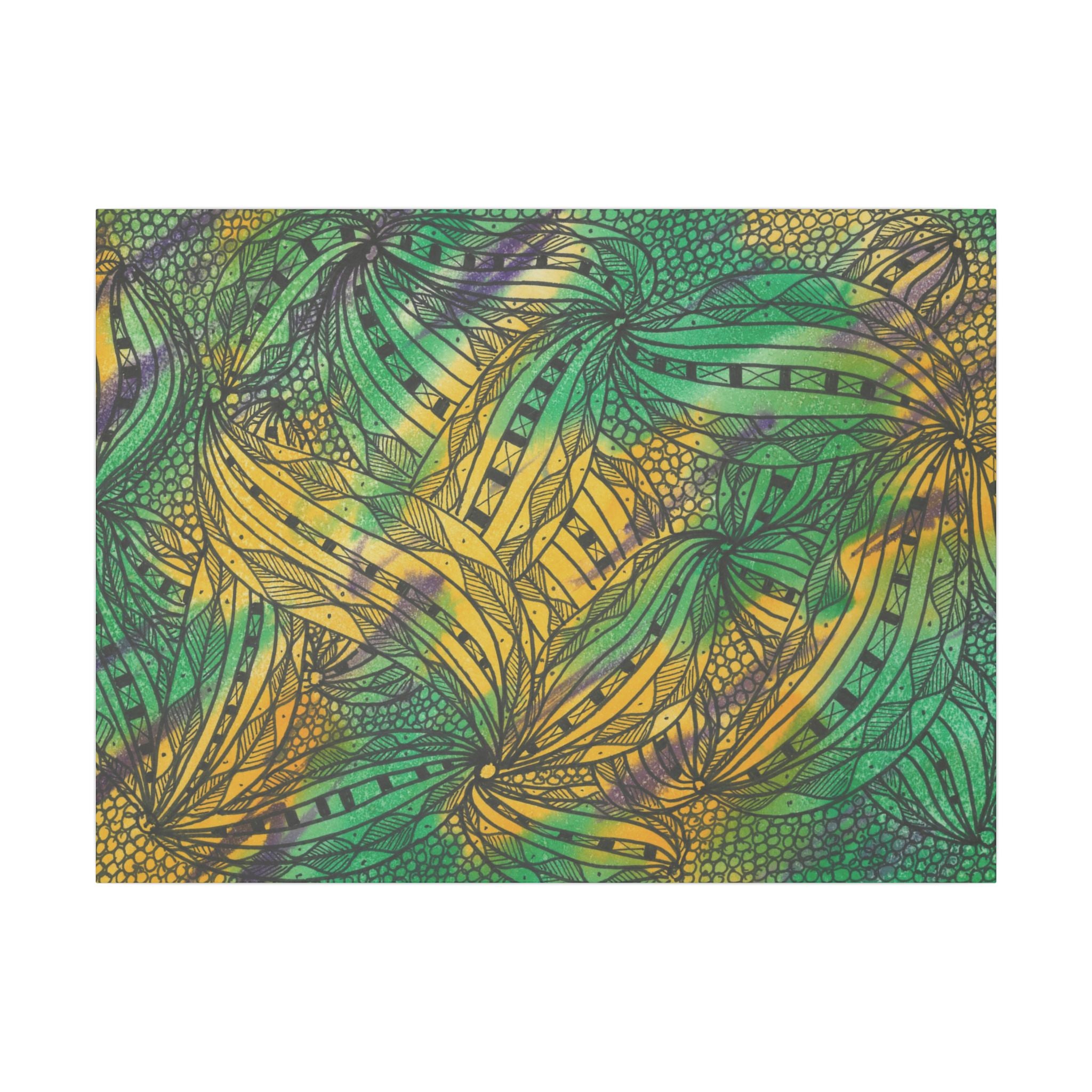 Large Colourful Wall Art, Canvas Prints, For Office, Bedroom or Living Room, or Special Gift #37 Shubbery!