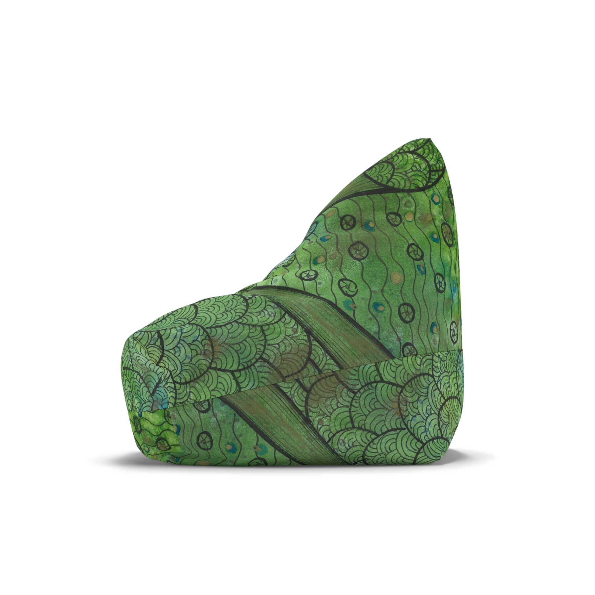 Bean Bag Chair Covers For Indoor & Outdoor - 2 Sizes - Exciting Abstract Design #69 New Horizons