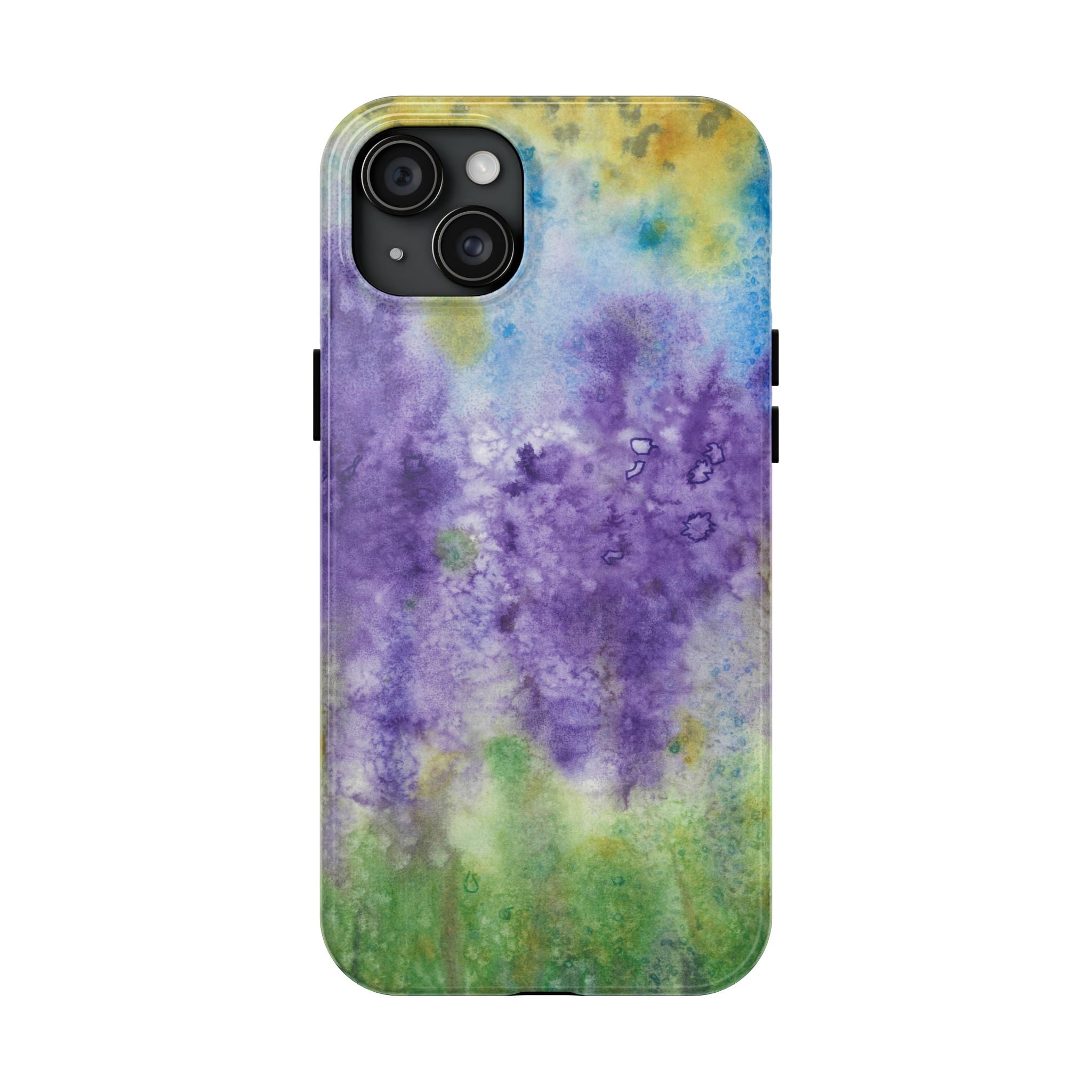 Tough Phone Case - All iPhones and Samsung Galaxys - Exciting Abstract Design #74 Lavender Fields