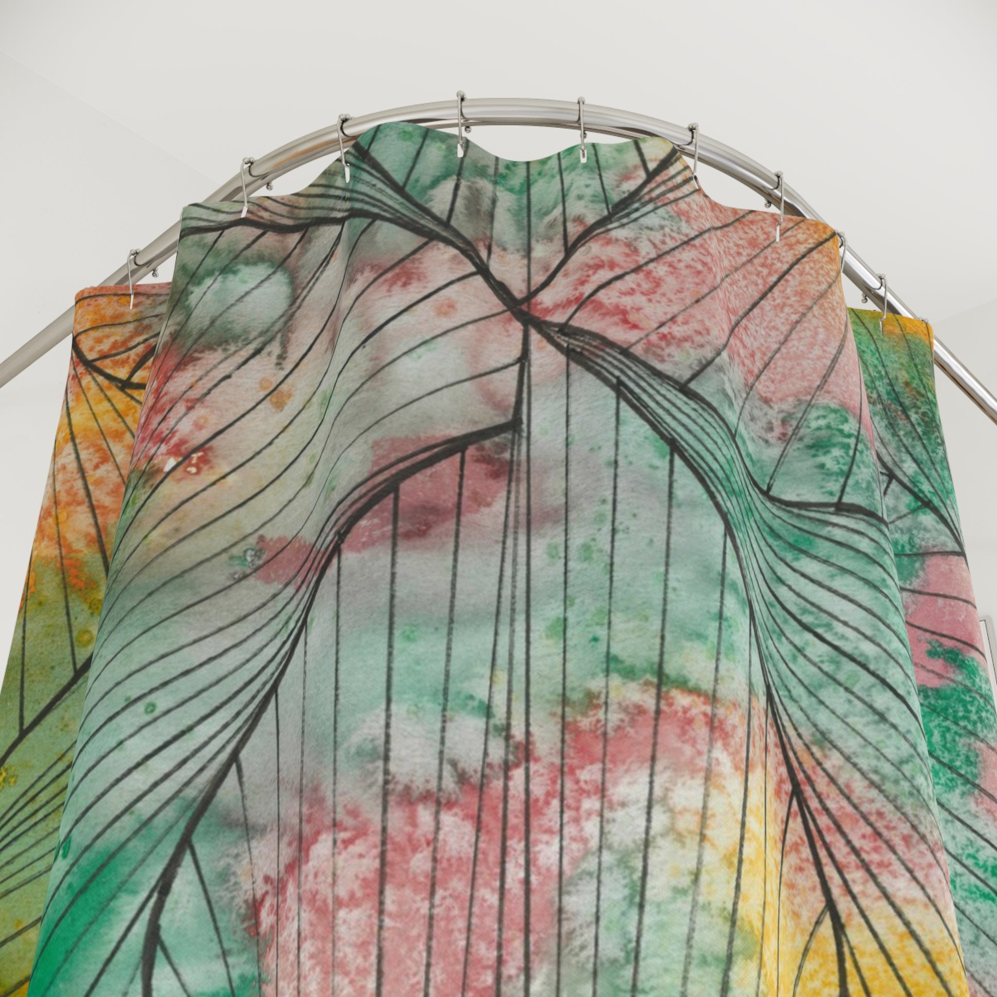 Beautiful Shower Curtains to Refresh Your Bathroom. Colourful Abstract Designs. Perfect For Your Bathroom or Special House-Warming Gift #70 Whats It All About Alfie
