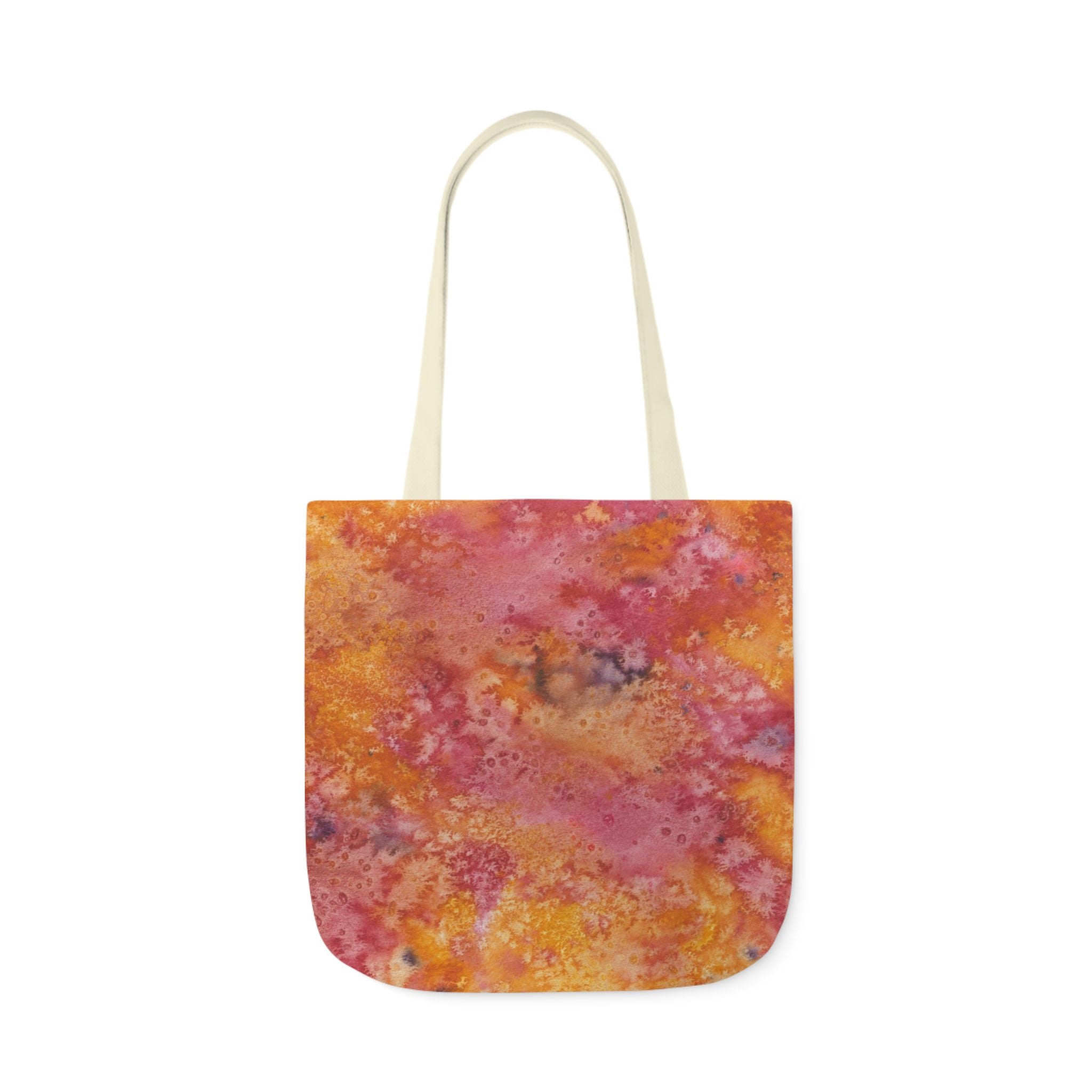 Canvas Tote Bags, Colourful Abstract Designs, 5-Color Straps, 3 Sizes.  For Family and friends or a Special Gift #54 Heaven Can Wait