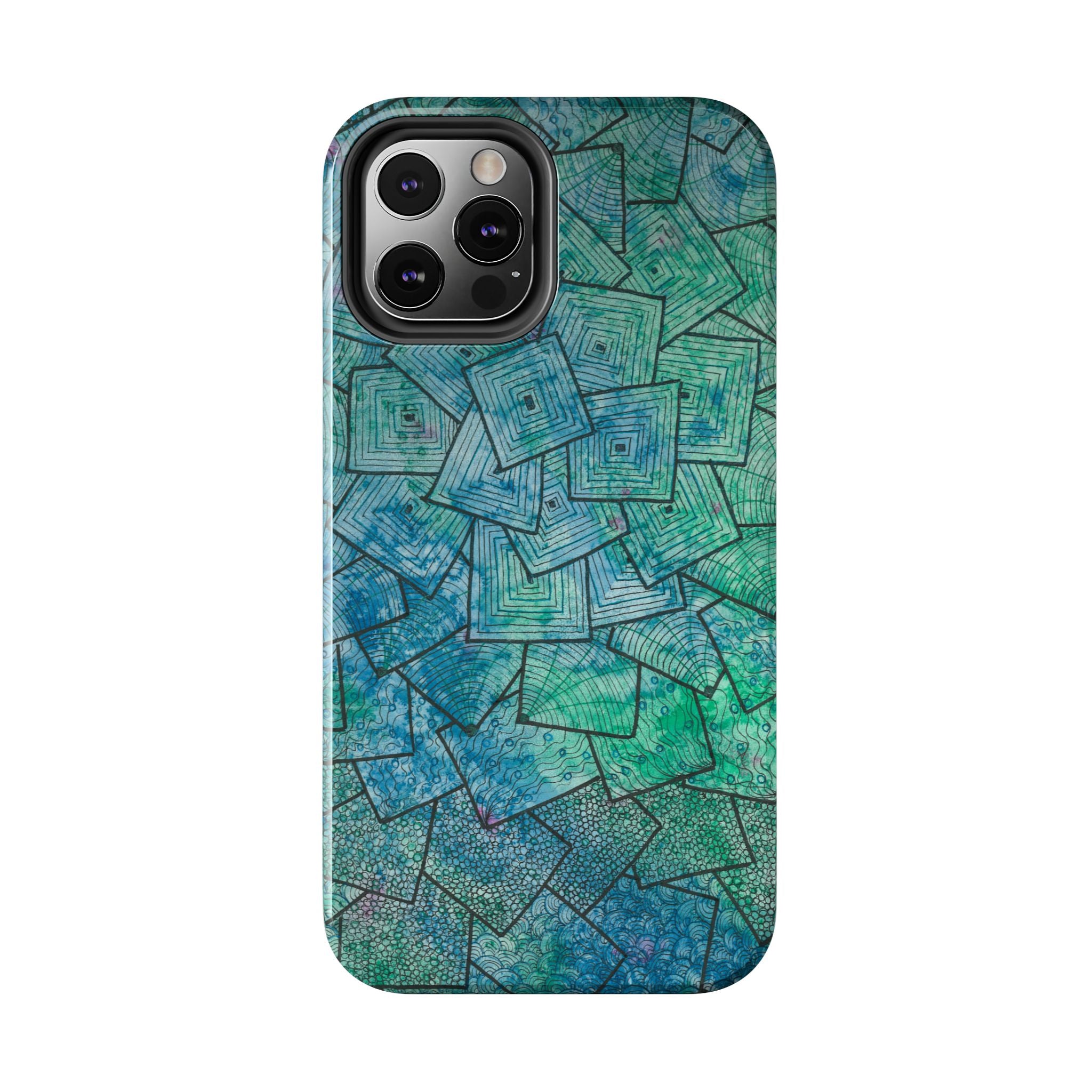 Tough Phone Case - All iPhones and Samsung Galaxys - Exciting Abstract Design #65 And The Answer Is