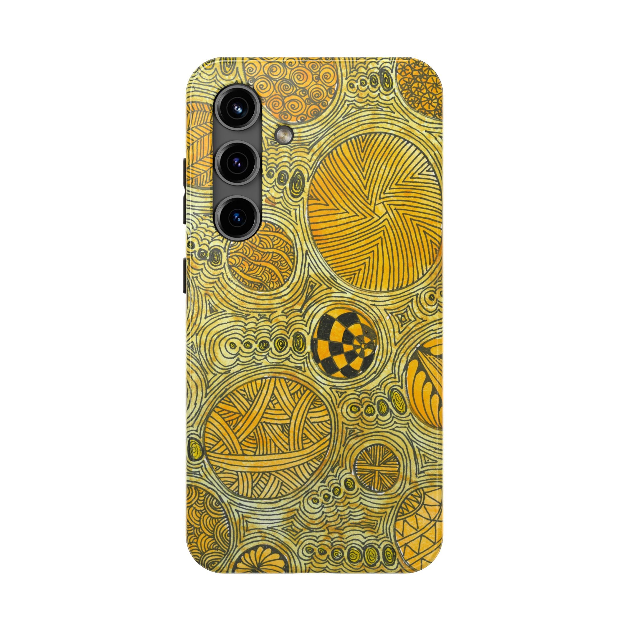 Tough Phone Case - All iPhones and Samsung Galaxys - Exciting Abstract Design #38 The Conversationalist