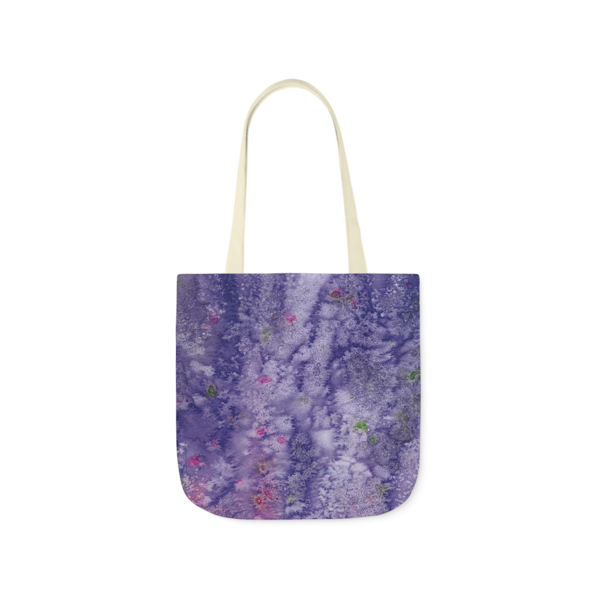 Canvas Tote Bags, Colourful Abstract Designs, 5-Color Straps, 3 Sizes.  For Family and friends or a Special Gift #86 Birthday Fairies