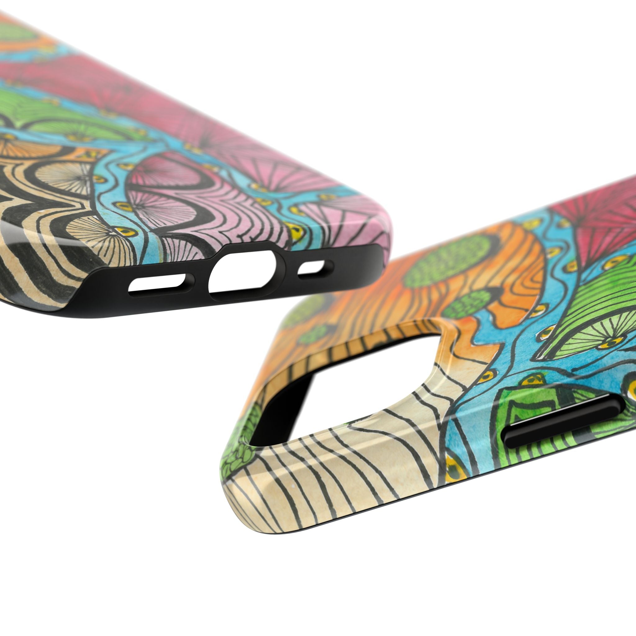 Tough Phone Case - All iPhones and Samsung Galaxys - Exciting Abstract Design #11 Today's The Day