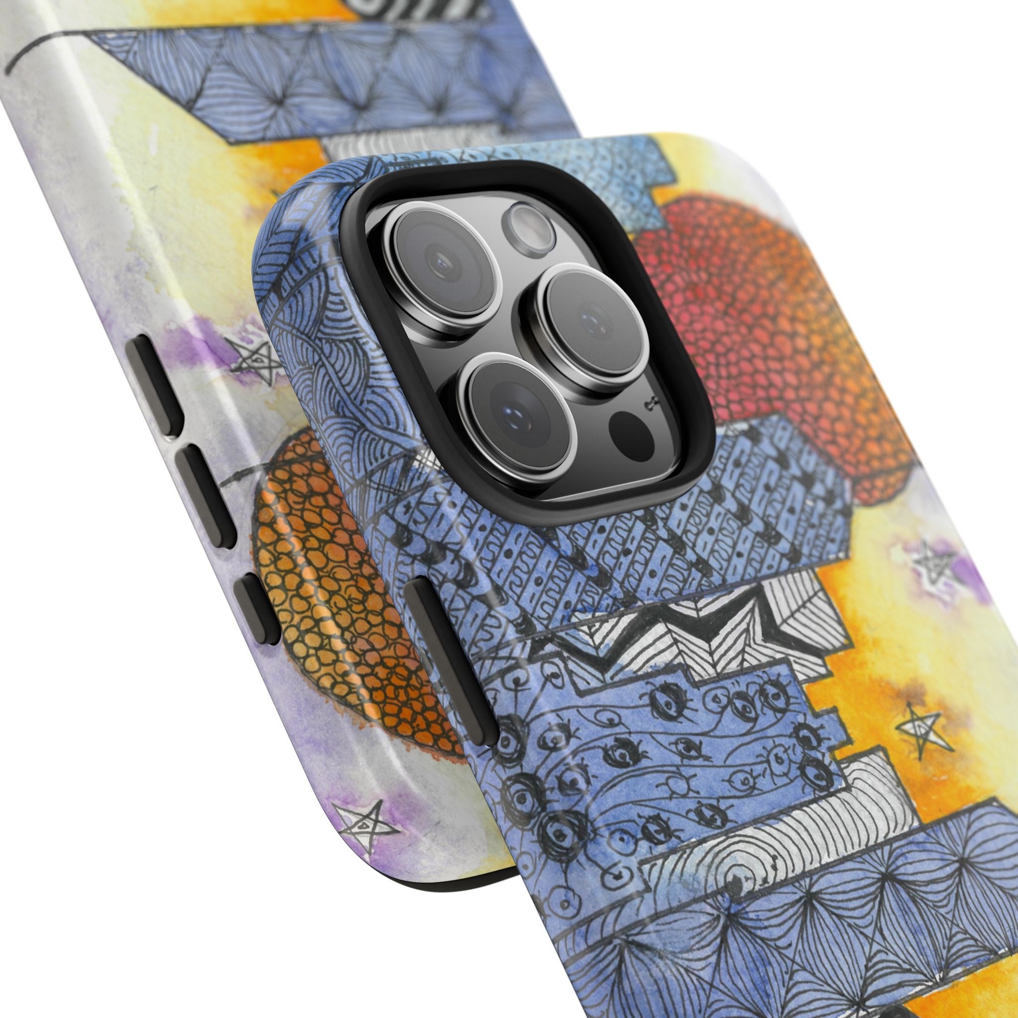 Tough Phone Case - All iPhones and Samsung Galaxys - Exciting Abstract Design #5 In The Shadows