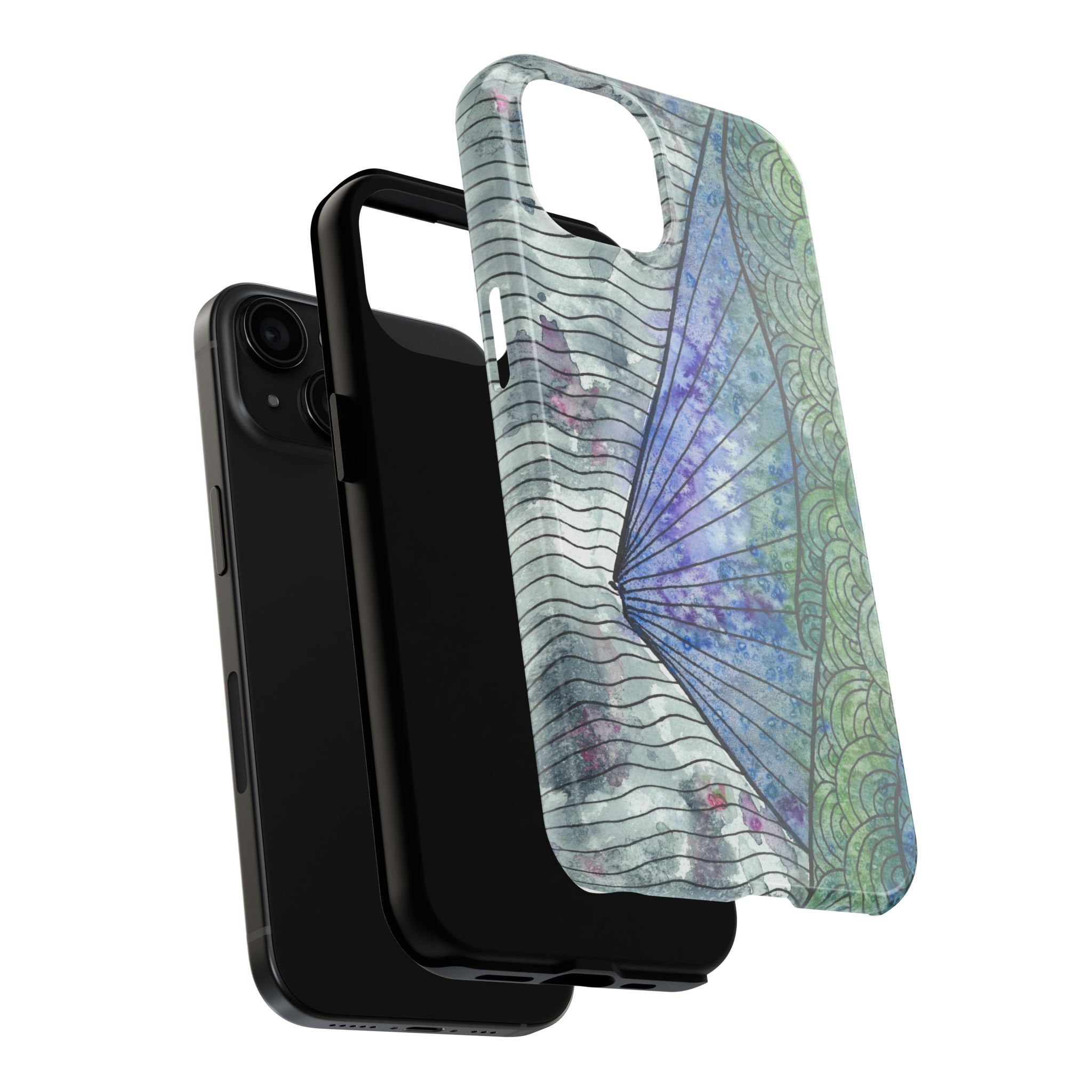 Tough Phone Case - All iPhones and Samsung Galaxys - Exciting Abstract Design #90 Rtanj Pyramid - Serbia