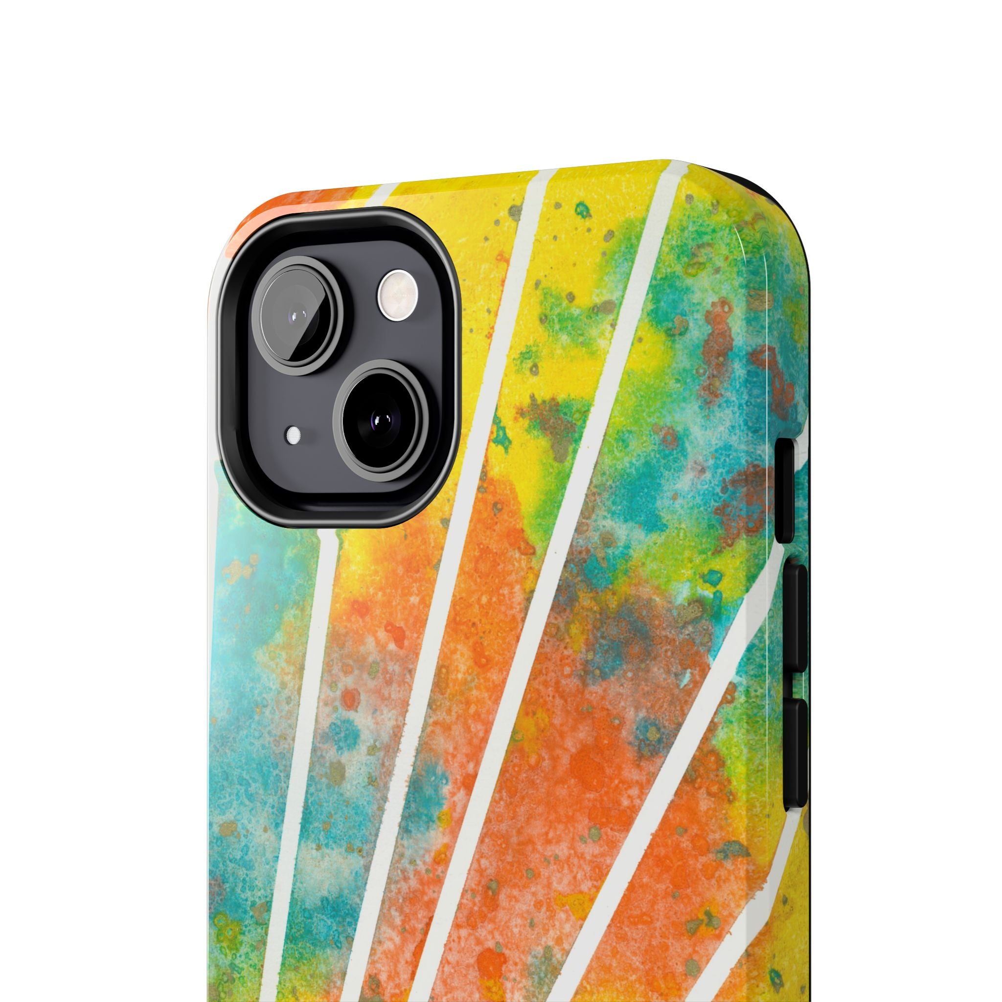 Tough Phone Case - All iPhones and Samsung Galaxys - Exciting Abstract Design #101 Your Energy Radiates