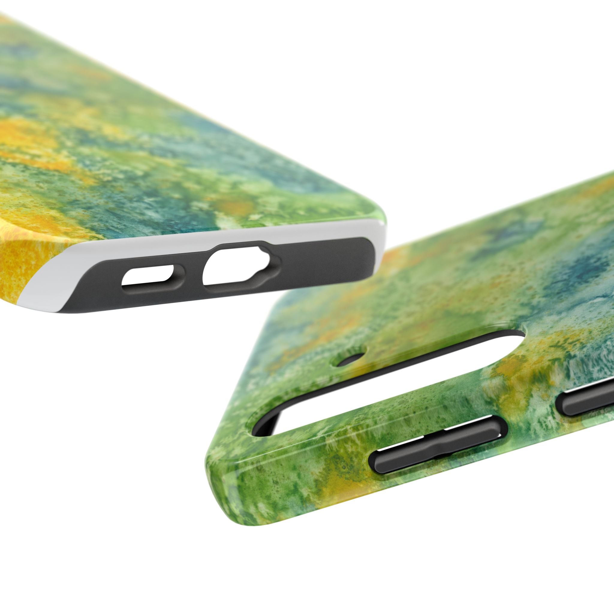 Tough Phone Case - All iPhones and Samsung Galaxys - Exciting Abstract Design #52 View From Above