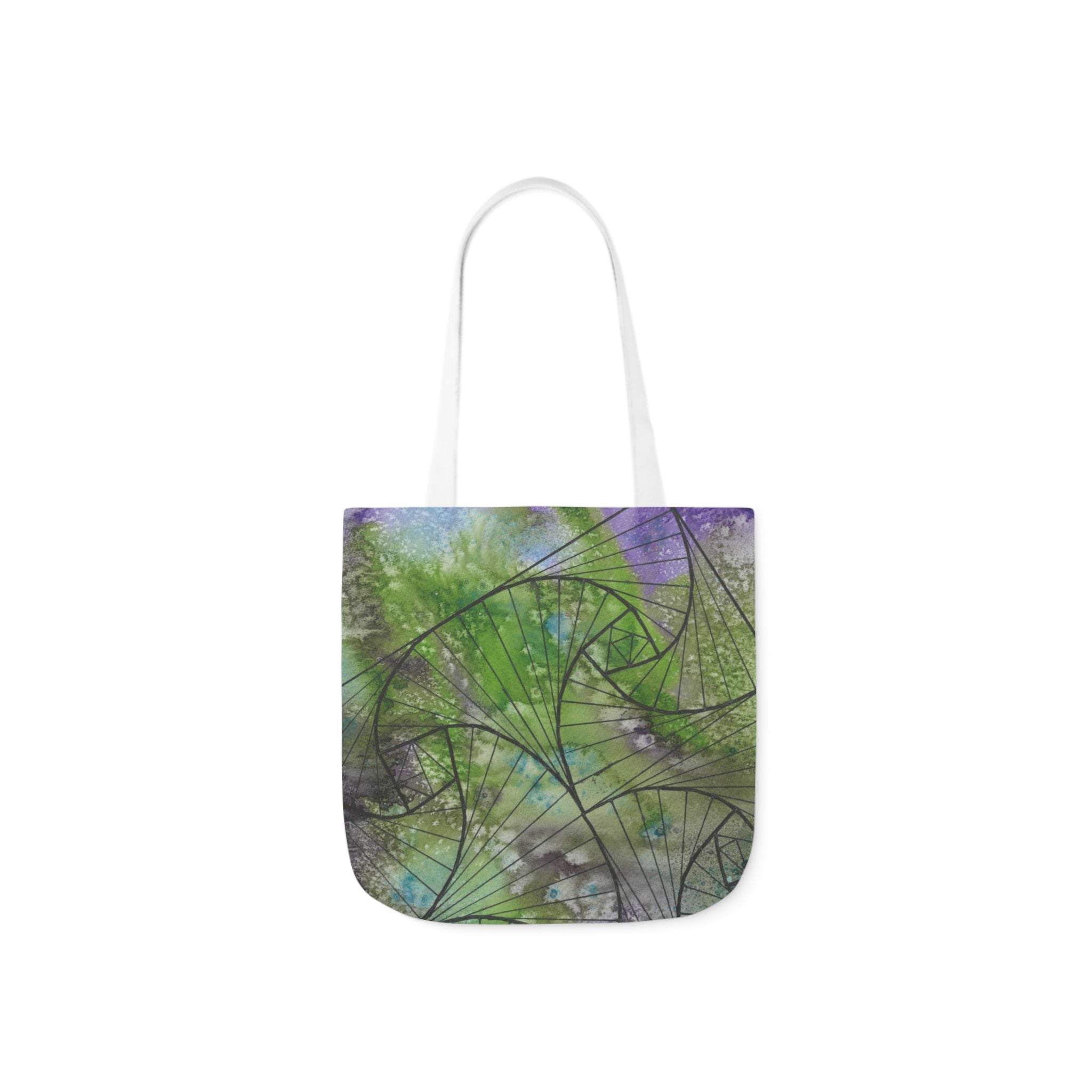 Canvas Tote Bags, Colourful Abstract Designs, 5-Color Straps, 3 Sizes.  For Family and friends or a Special Gift #55 Of Course Im Sure