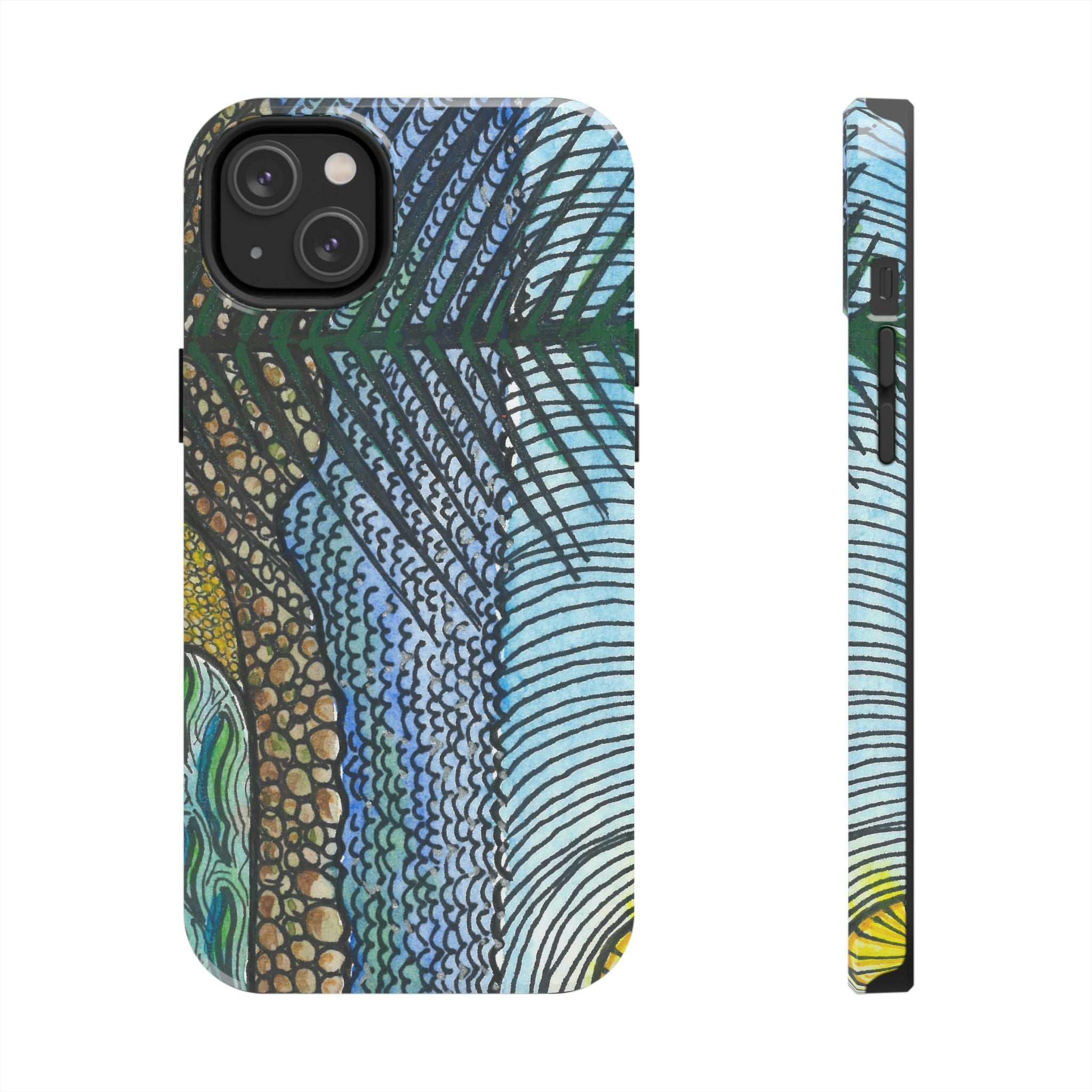 Tough Phone Case - All iPhones and Samsung Galaxys - Exciting Abstract Design #47 Cottesloe