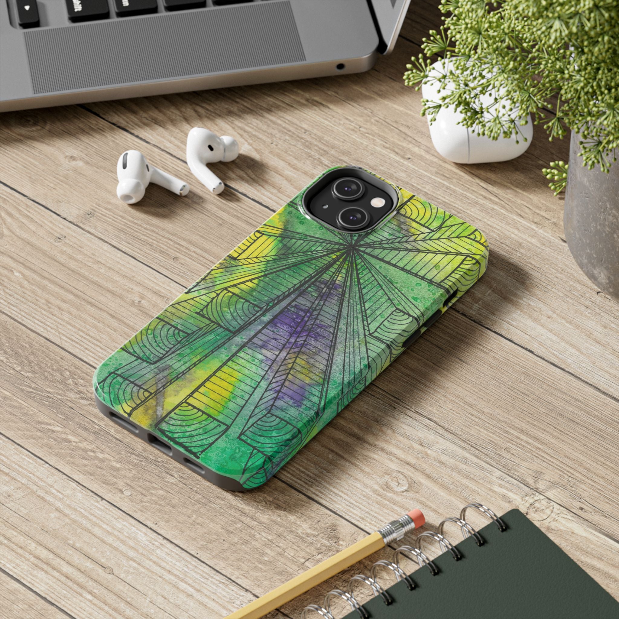 Tough Phone Case - All iPhones and Samsung Galaxys - Exciting Abstract Design #89 The Wayseers