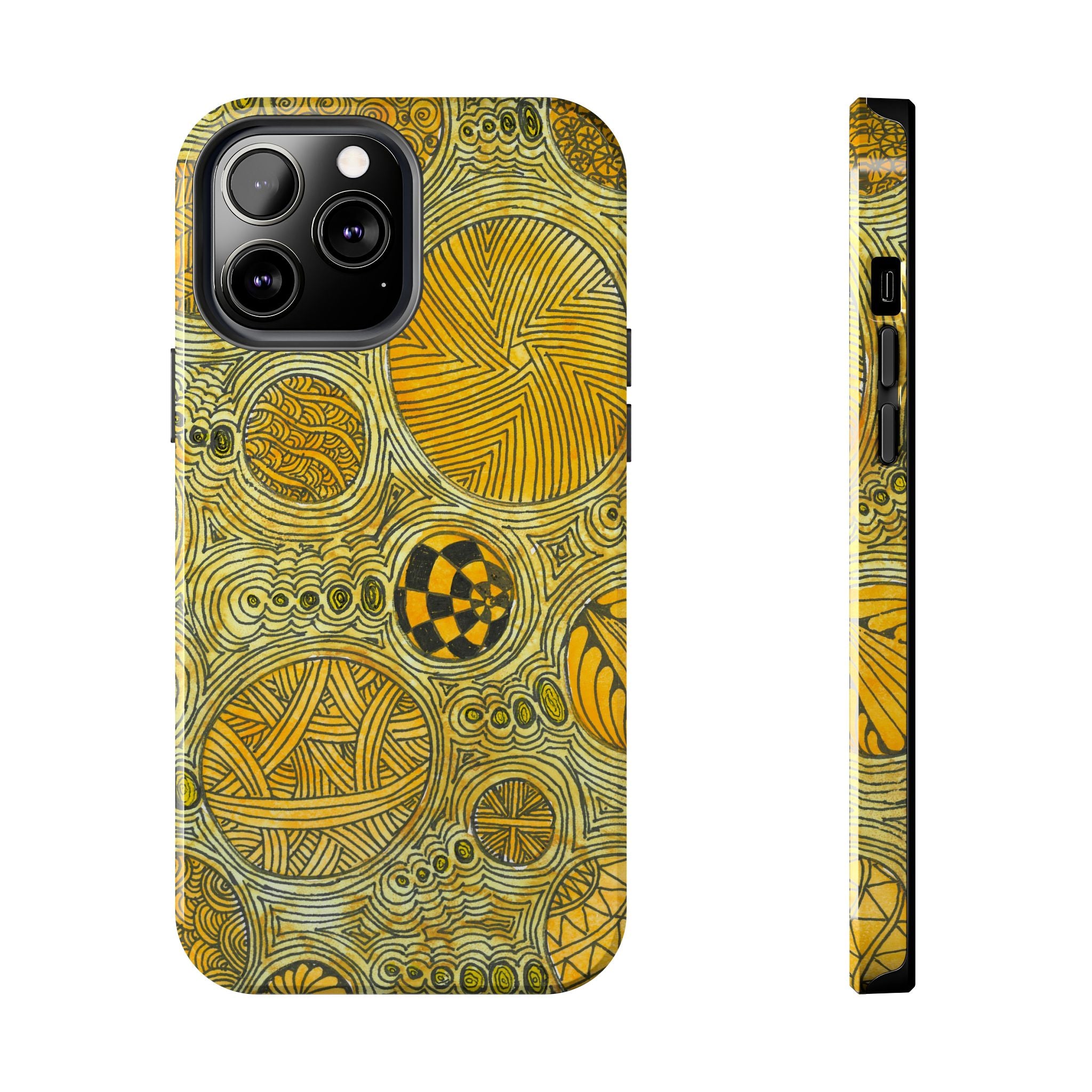 Tough Phone Case - All iPhones and Samsung Galaxys - Exciting Abstract Design #38 The Conversationalist