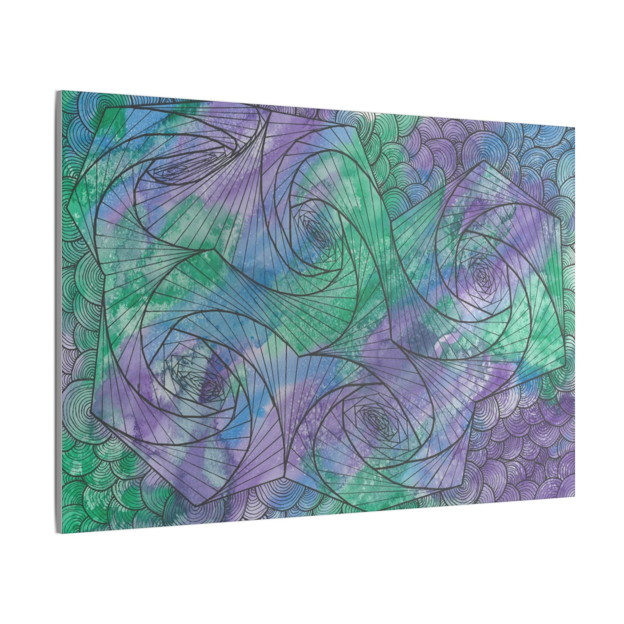 Large Colourful Wall Art, Canvas Prints, For Office, Bedroom or Living Room, or Special Gift #50 If Not Now When