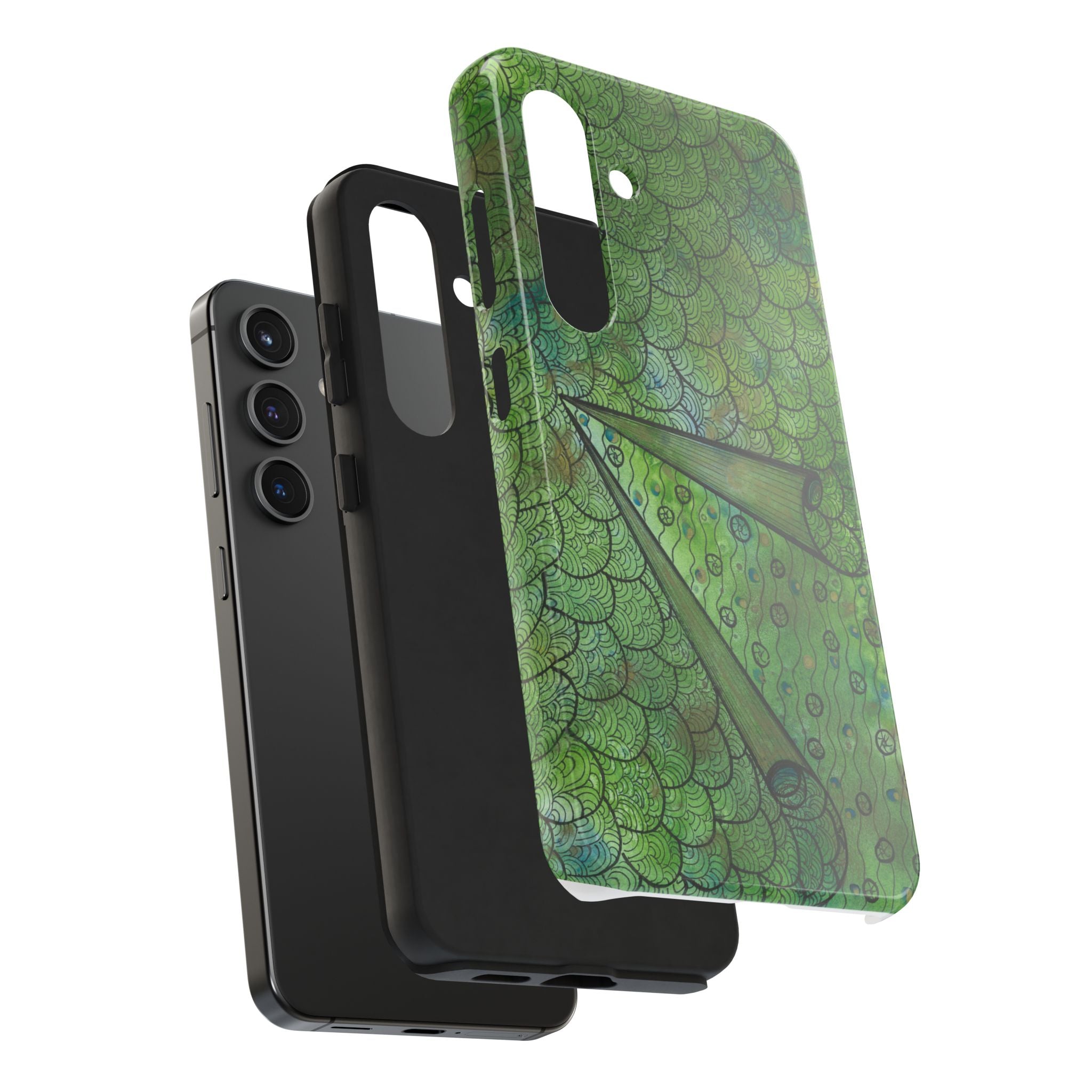 Tough Phone Case - All iPhones and Samsung Galaxys - Exciting Abstract Design #69 New Horizons
