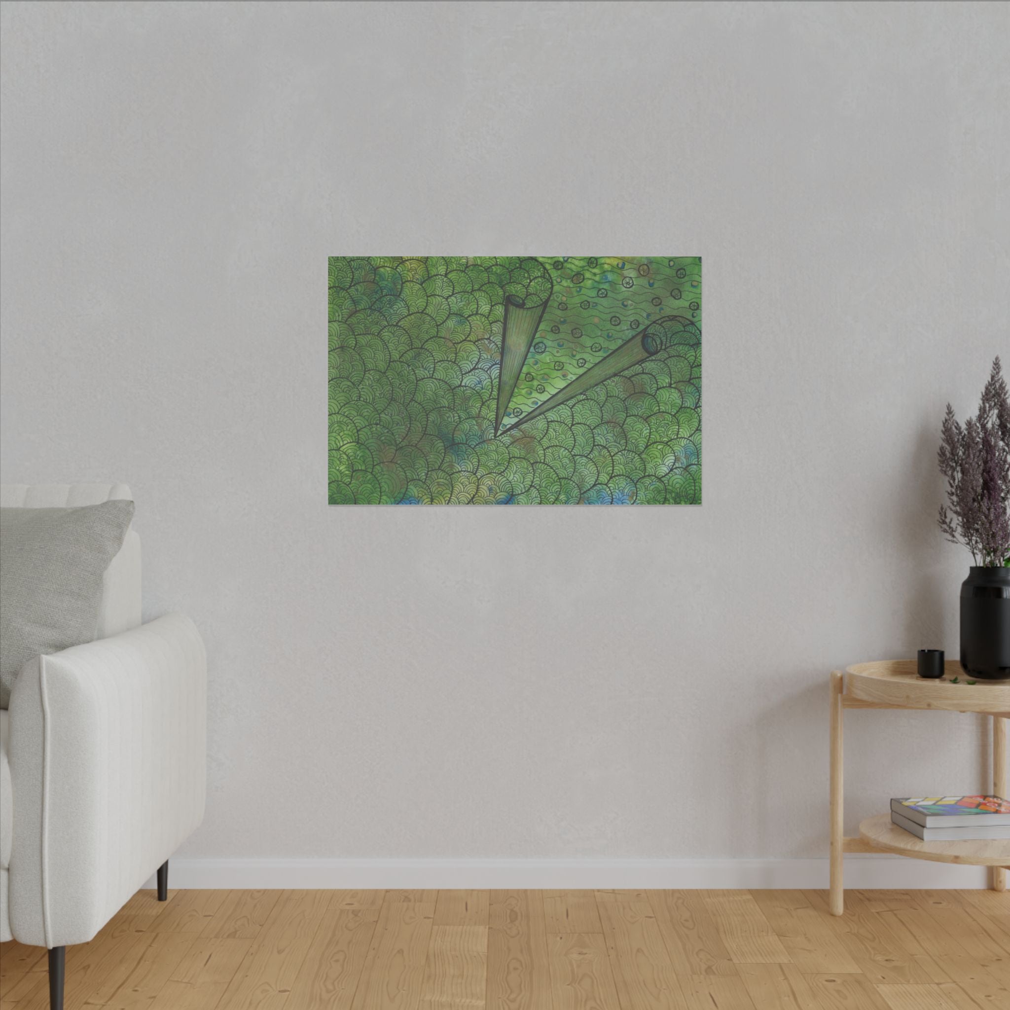 Large Colourful Wall Art, Canvas Prints, For Office, Bedroom or Living Room, or Special Gift #69 New Horizons
