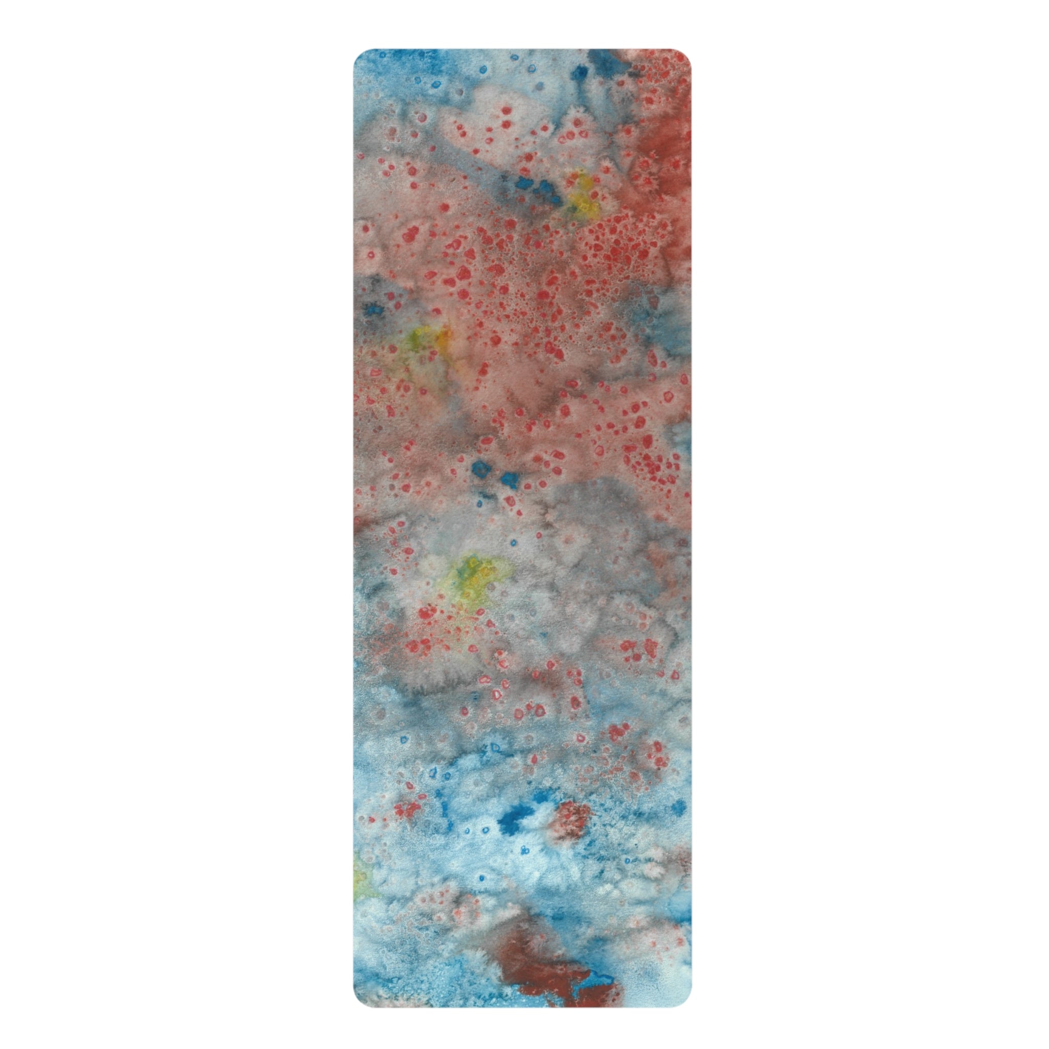 Yoga Mats and Gym Mats. Colourful Abstract Designs. Perfect for Home, Yoga or Gym Class, or a Special Gift #53 The Reef