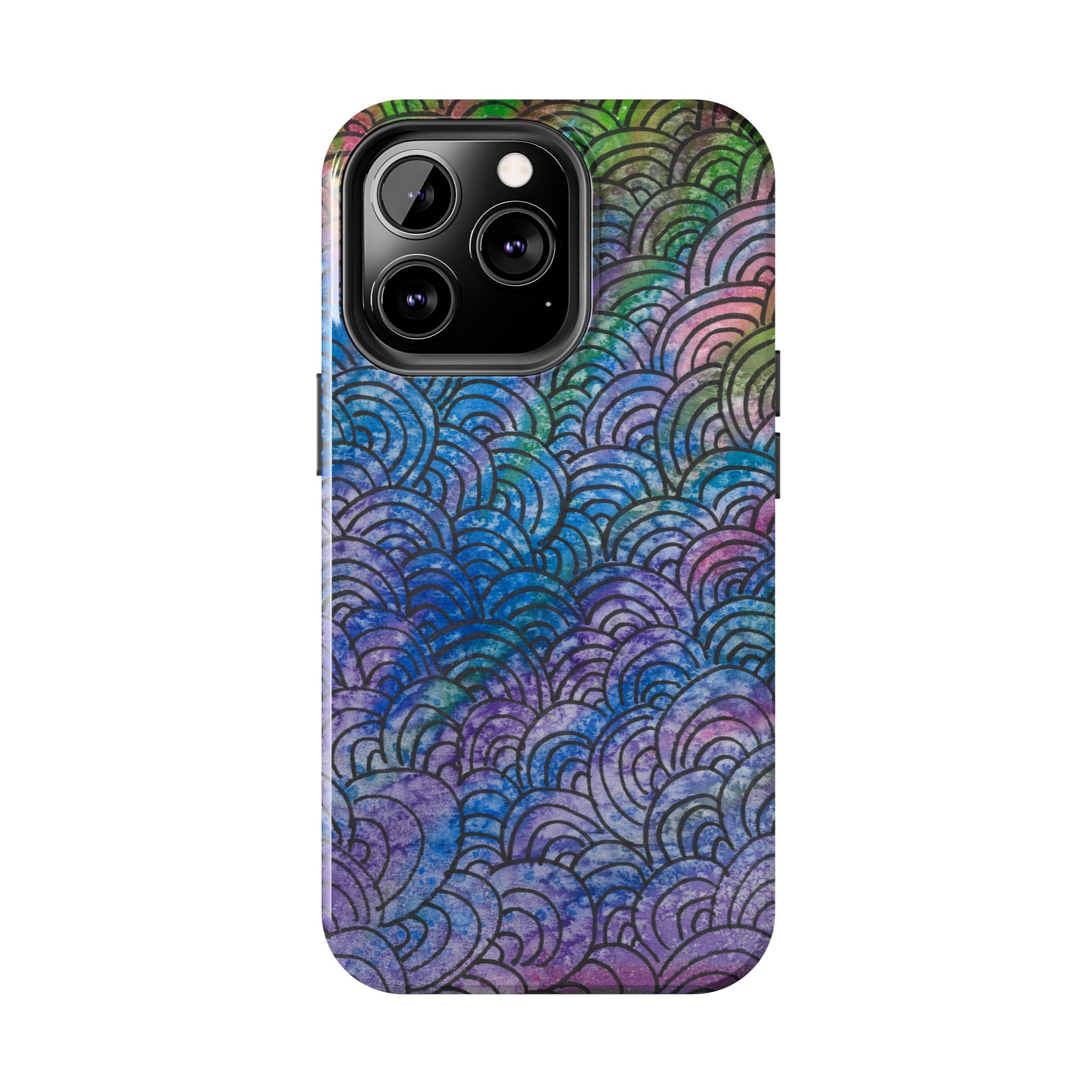 Tough Phone Case - All iPhones and Samsung Galaxys - Exciting Abstract Design #84 Ah! The Past