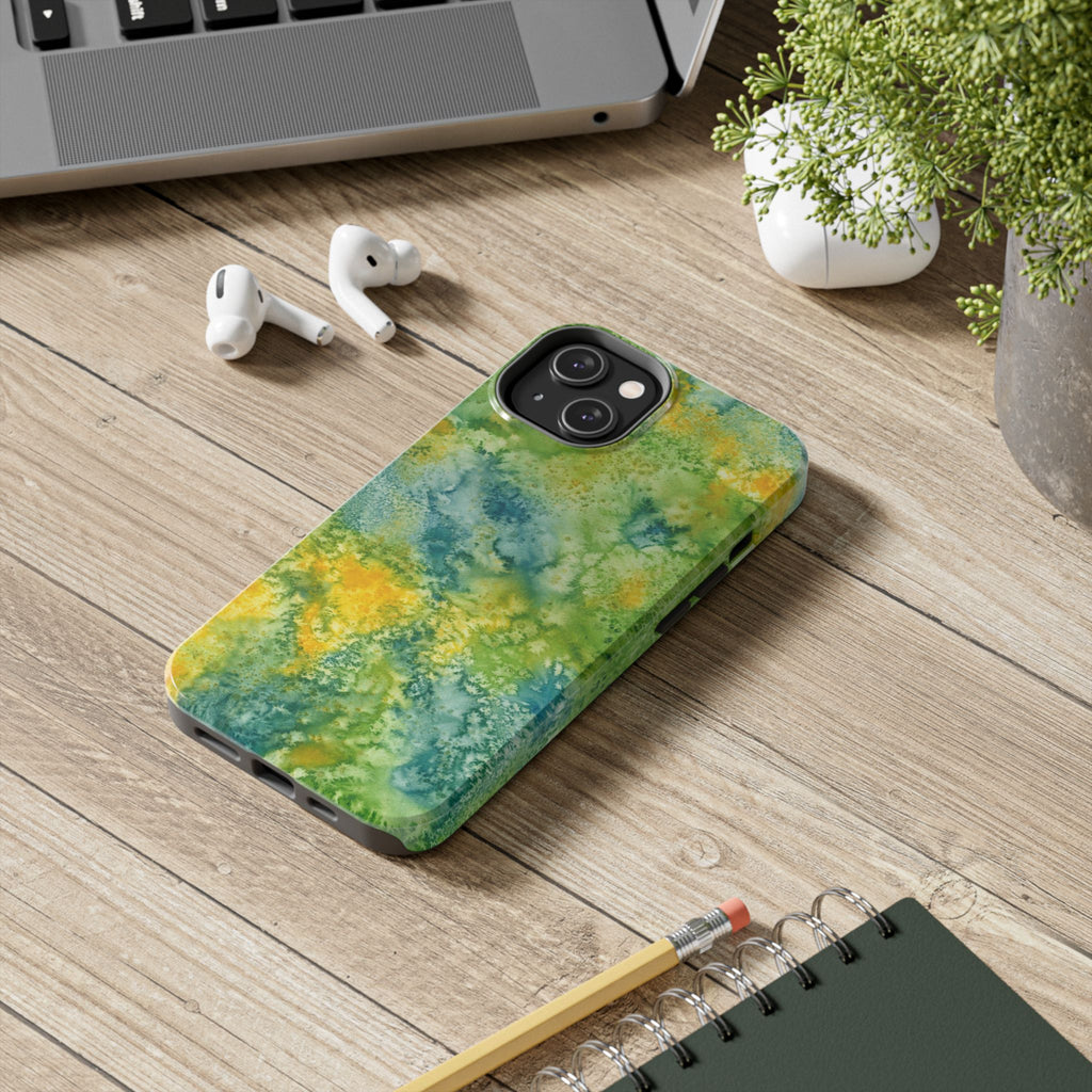 Tough Phone Case - All iPhones and Samsung Galaxys - Exciting Abstract Design #52 View From Above