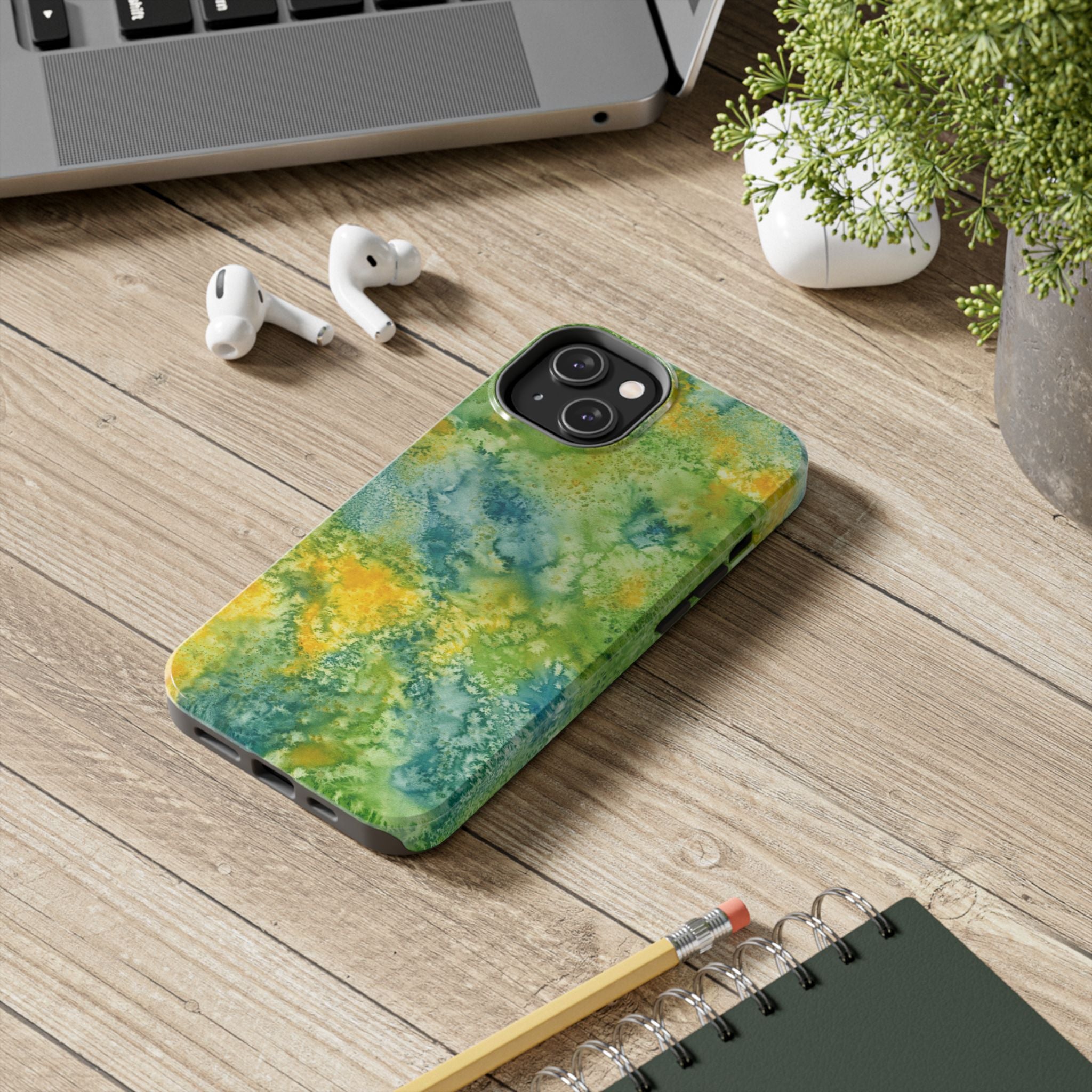 Tough Phone Case - All iPhones and Samsung Galaxys - Exciting Abstract Design #52 View From Above