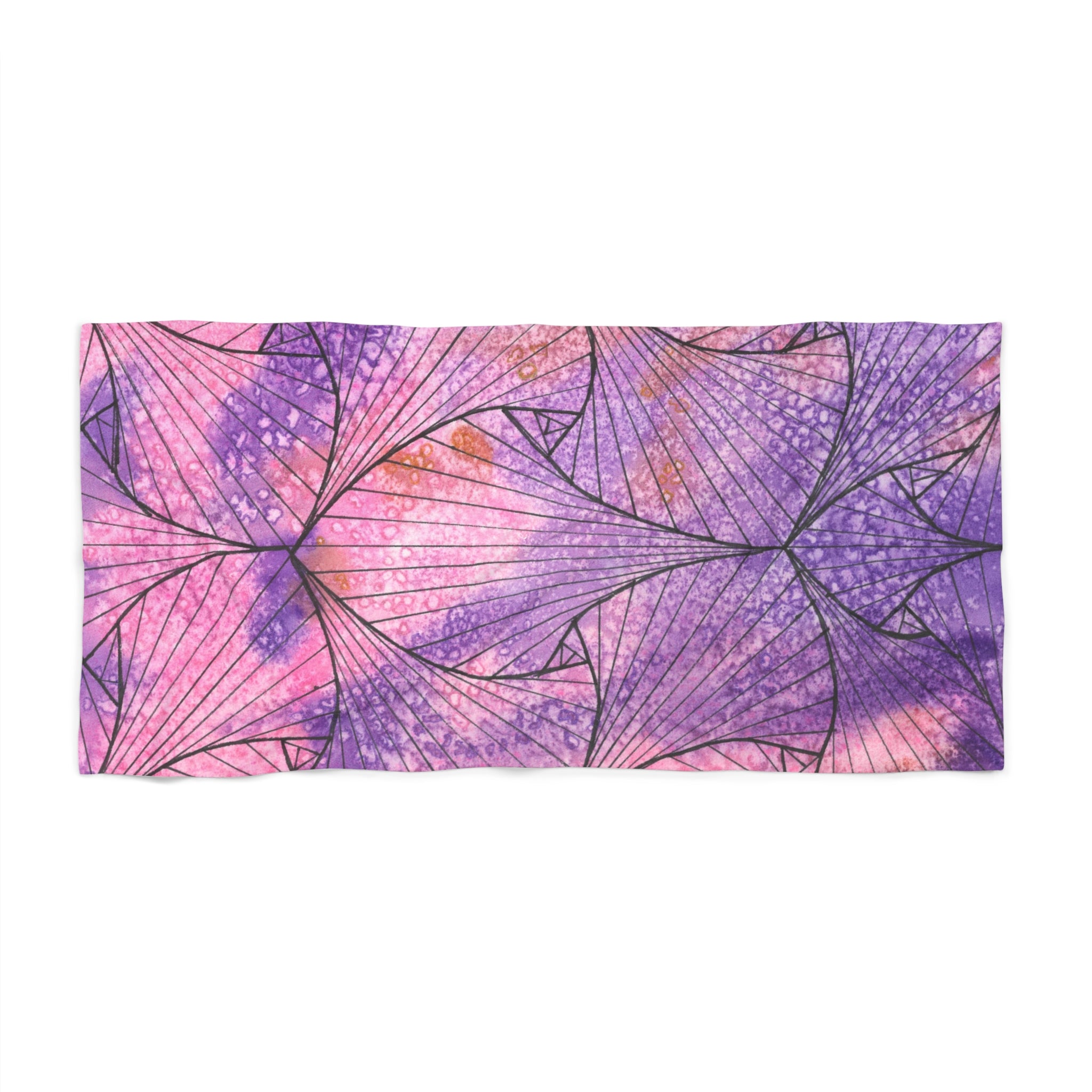Colourful Abstract Beach Towels, Cotton Loop backing for Durability, 2 Sizes.  For Family and friends or a Special Gift #34 There's Always Hope
